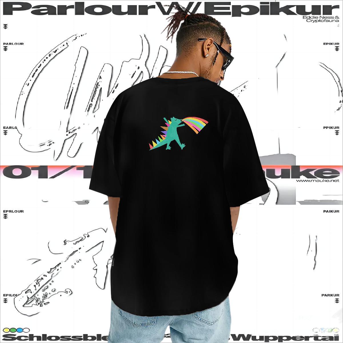 2024 Designer T-Shirts 230g Pure Cotton dinosaur Casual Daily Wear Tops Shirt Breathable Free Shipping Men Tops Tees Custom Printed
