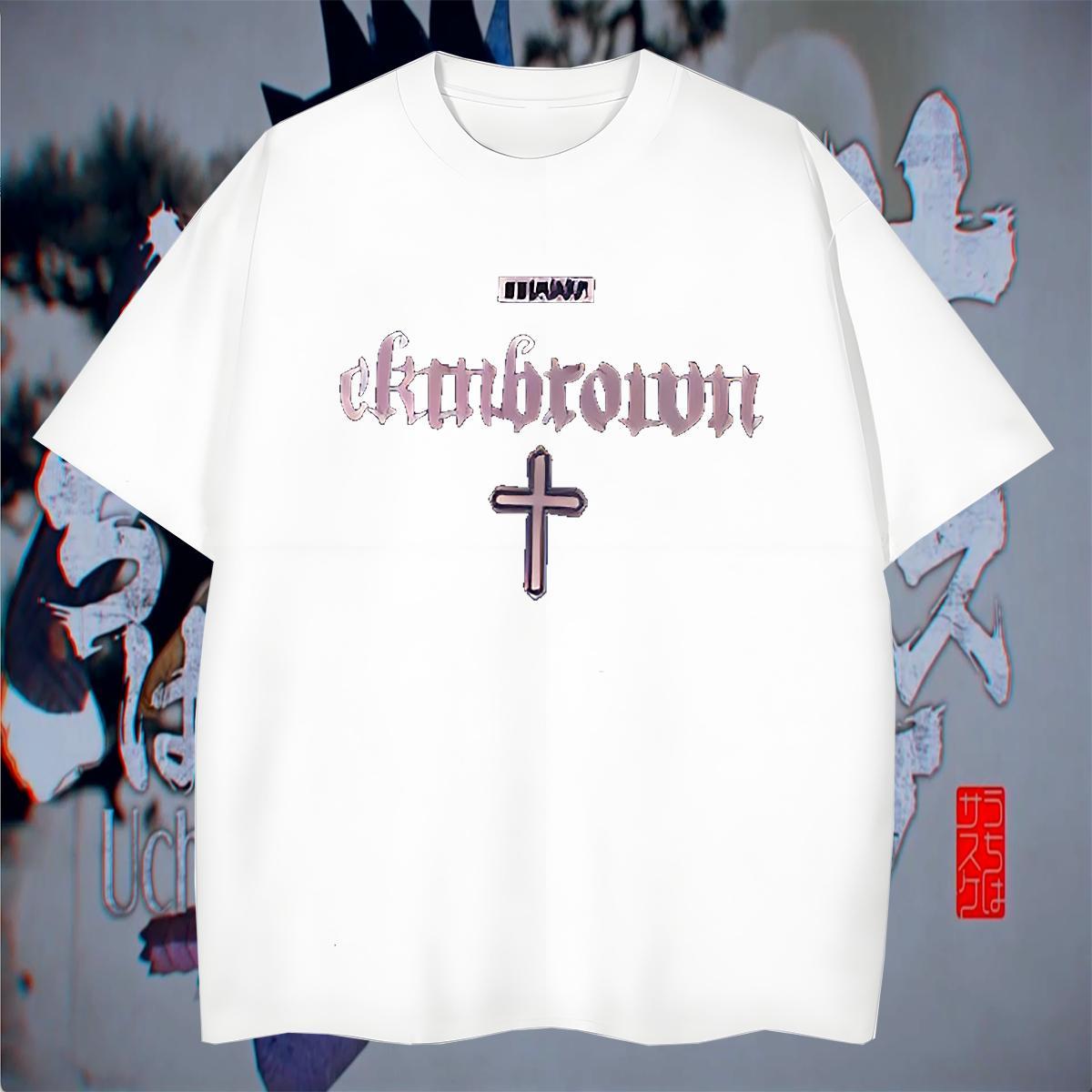 Comfortable Men Tshirts 230g Pure Cotton Home Outdoor letter Customized Print O-Neck Short Sleeve New T shirt Clothes