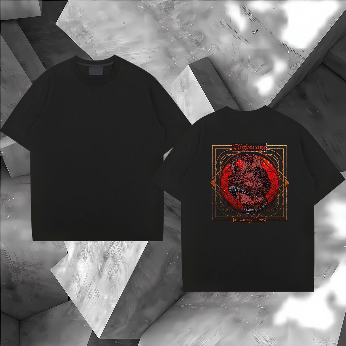 2024 T-Shirts for Men 100% Cotton 230g snake Spring Summer Polos Breathable Short Sleeve Soft Men Tees DIY Printed