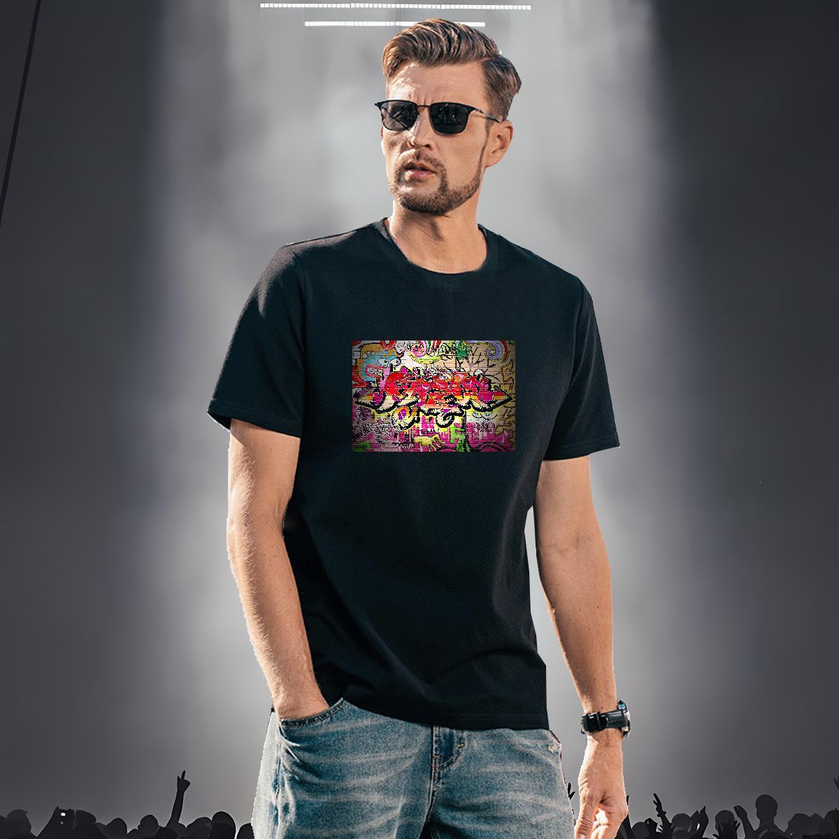 T shirt 230g Pure Cotton icon Daily Outfit O-Neck Short Sleeve Asian Size Men Tees Custom Designer Tshirts