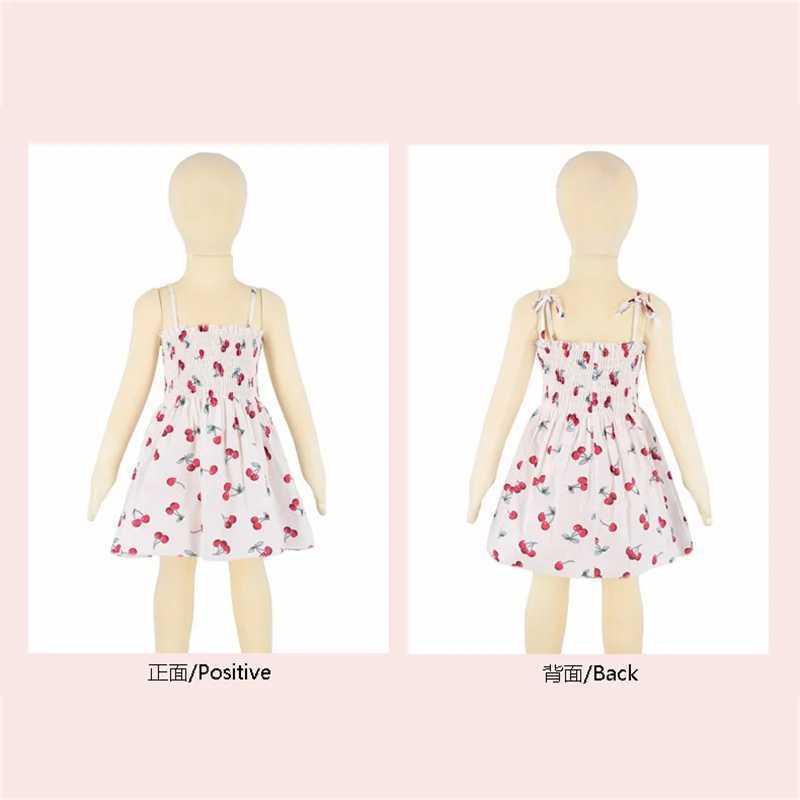 Summer Korean style baby cotton dress childrens fashion dress thin childrens dress girl style pendant dressW240720