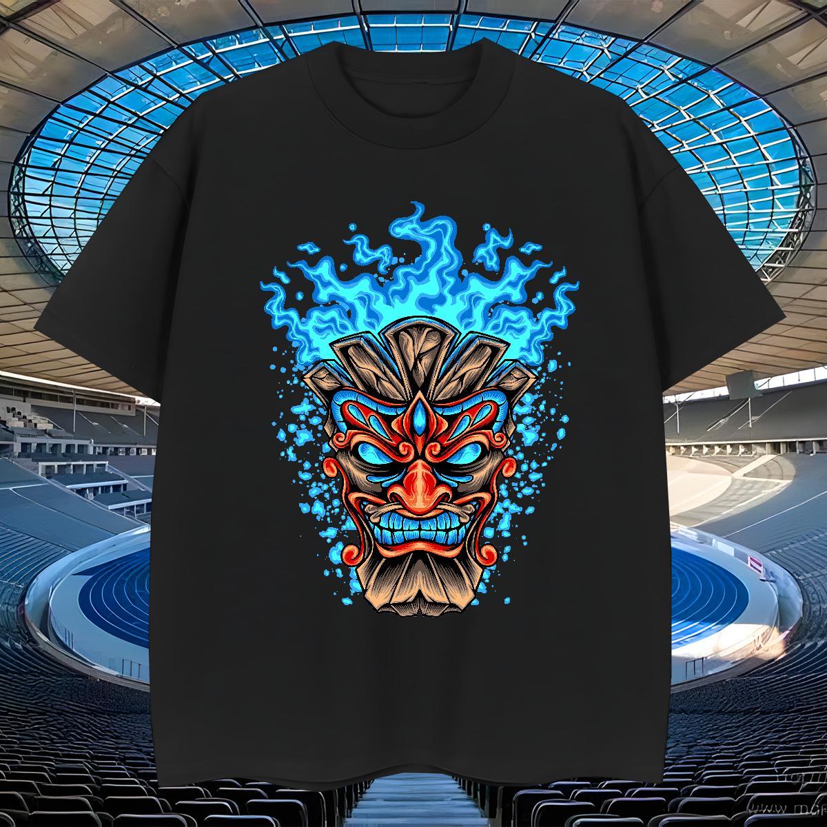 Loose Men Clothes T-Shirt 230g Cotton Street wear Hip Hop Black Oversized Breathable Short Sleeve Fashion Designer Mens T Shirts Tops Shirt