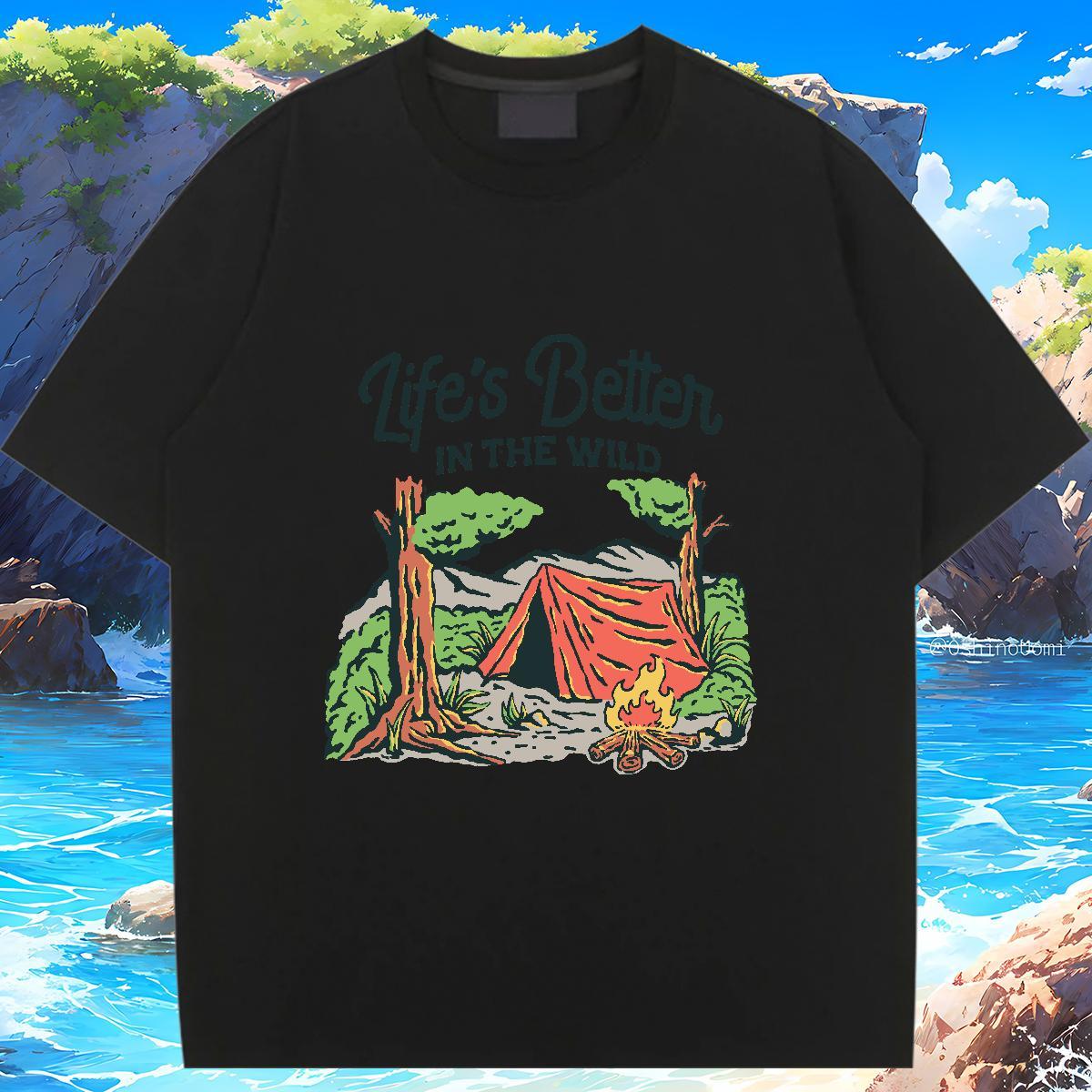 Female Womens T Shirts Breathable Soft Women Tshirts Custom Print Plus Size tree Daily Wear 230g Pure Cotton Designer Tops