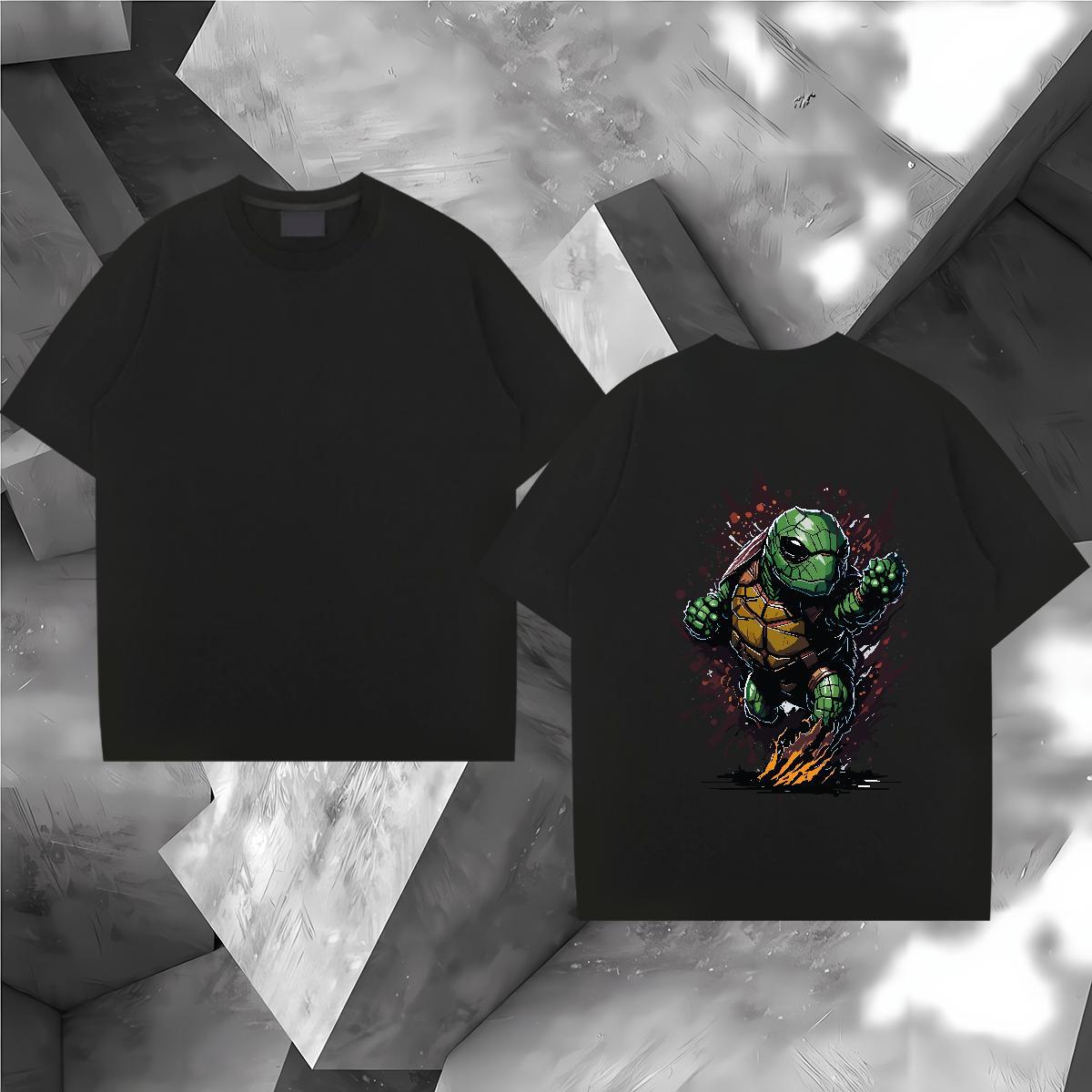 Customized T Shirts Men 230g Cotton Hip Hop Top Tees Breathable Popular Men Tees Custom Big Size