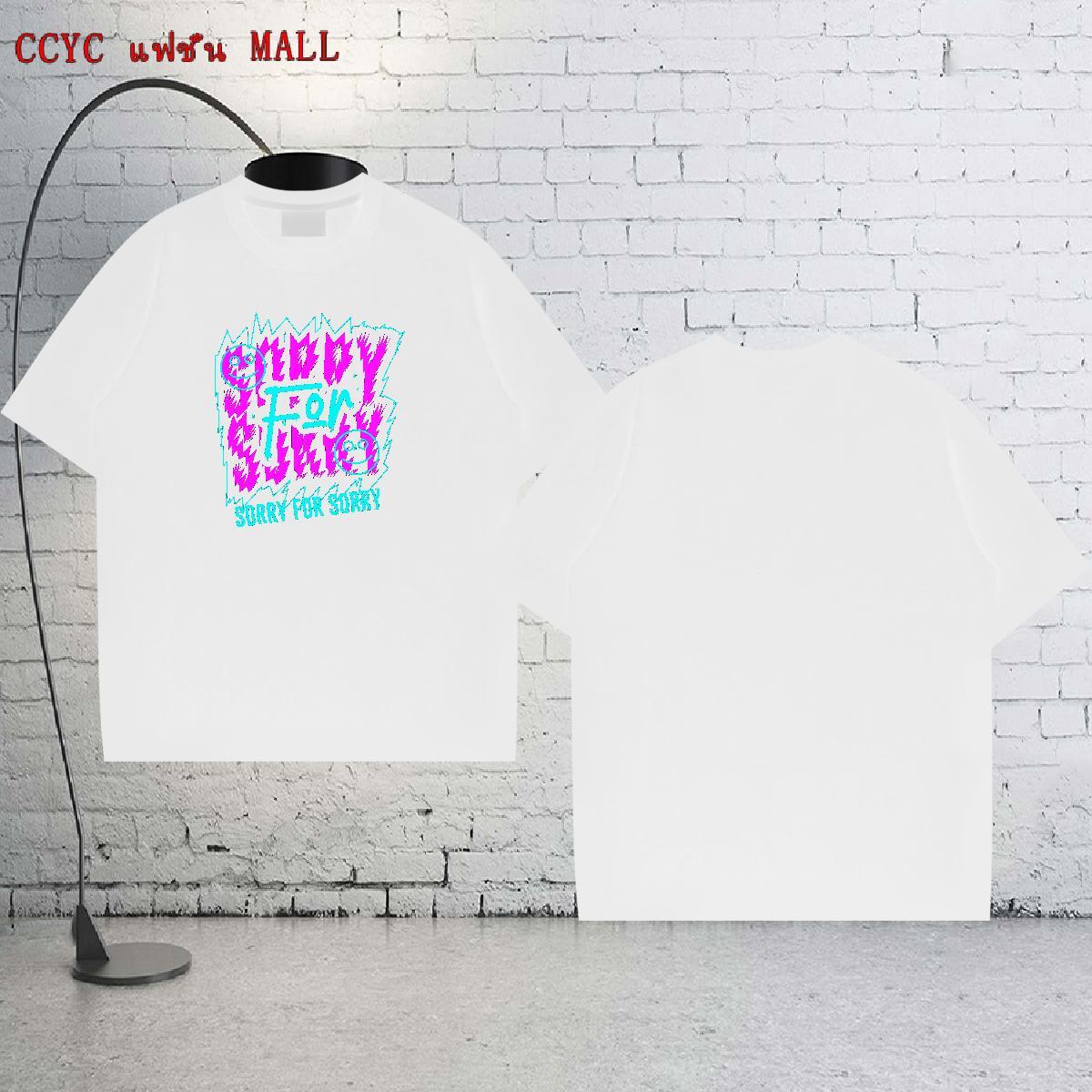 Free Shipping Tshirts 230g Cotton Sport letter Graphic Crew Neck New Arrival T Shirts Men Tops Shirt