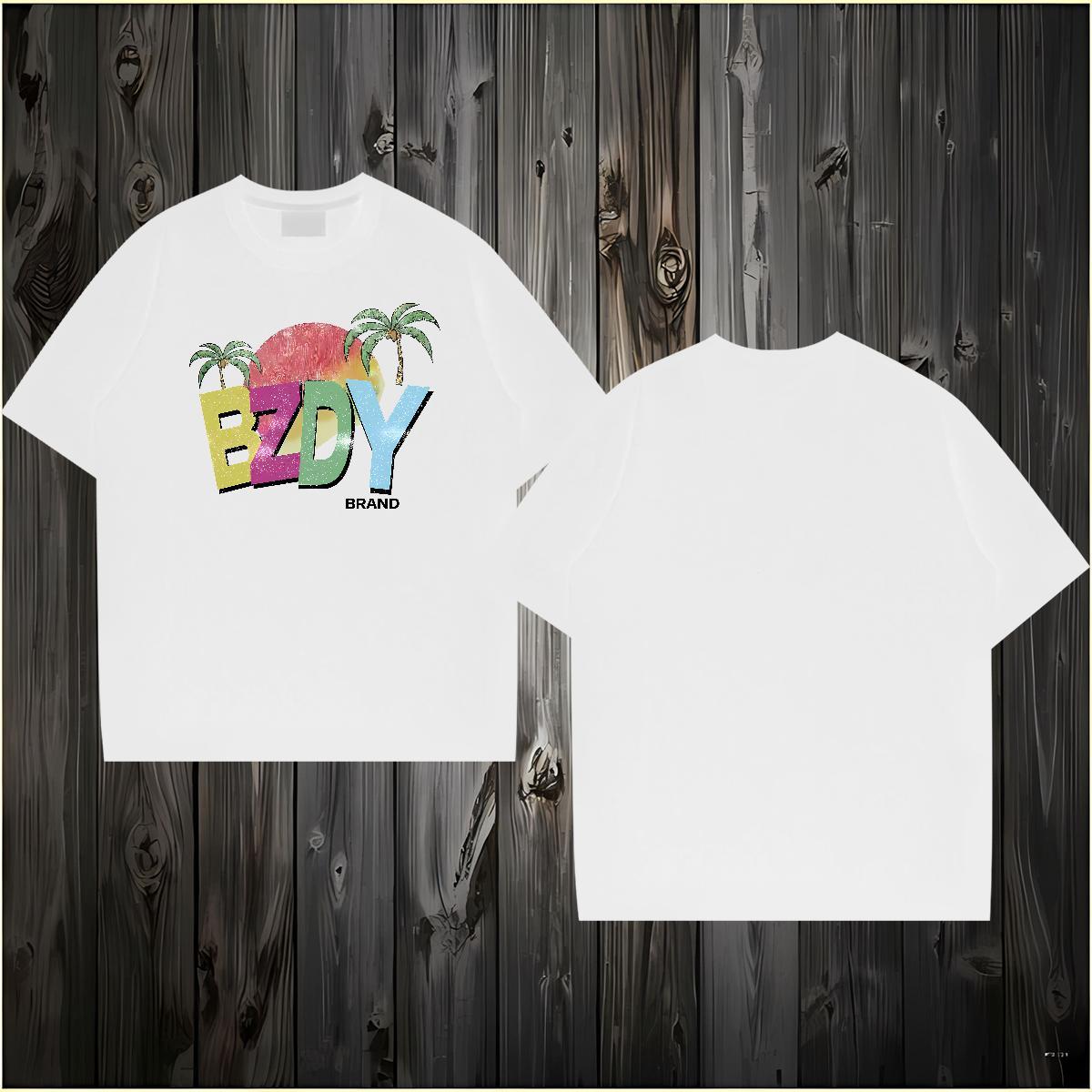 New Arrival T shirt 230g Cotton tree Spring Summer Tshirts Breathable Comfortable Men Tshirts Custom Big Size