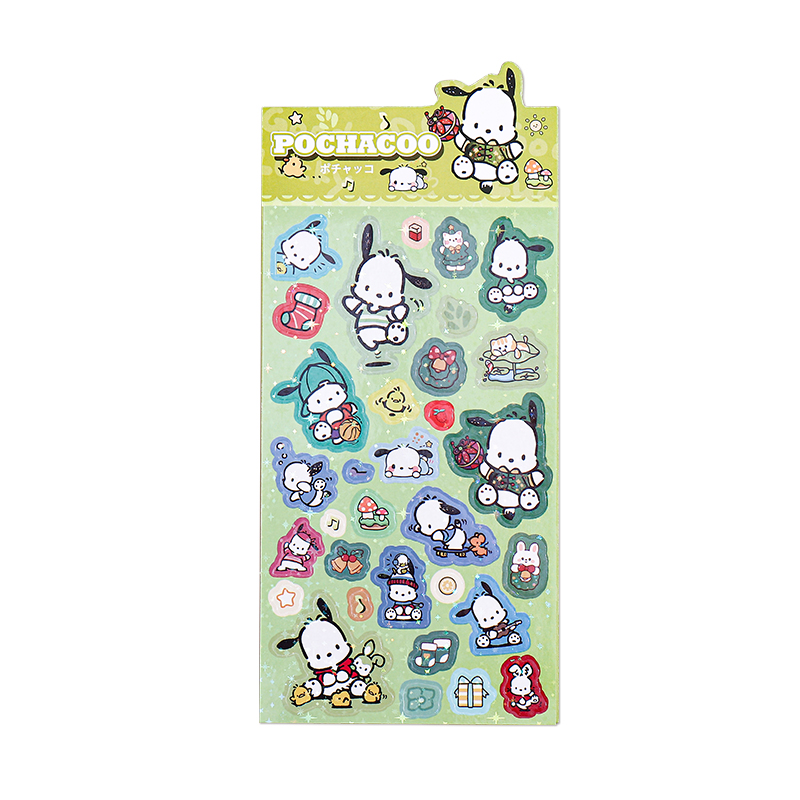 Guka Stickers Cartoon Account Material Children's Waterproof DIY Laser Decorative Stickers Wholesale