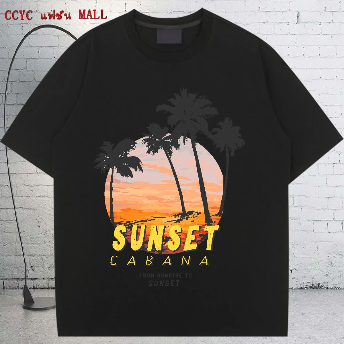 Loose T shirt O-Neck Short Sleeve Tshirt for Man Woman Anime Print sun Street Casual 100% Cotton 230g Brand Top Tees