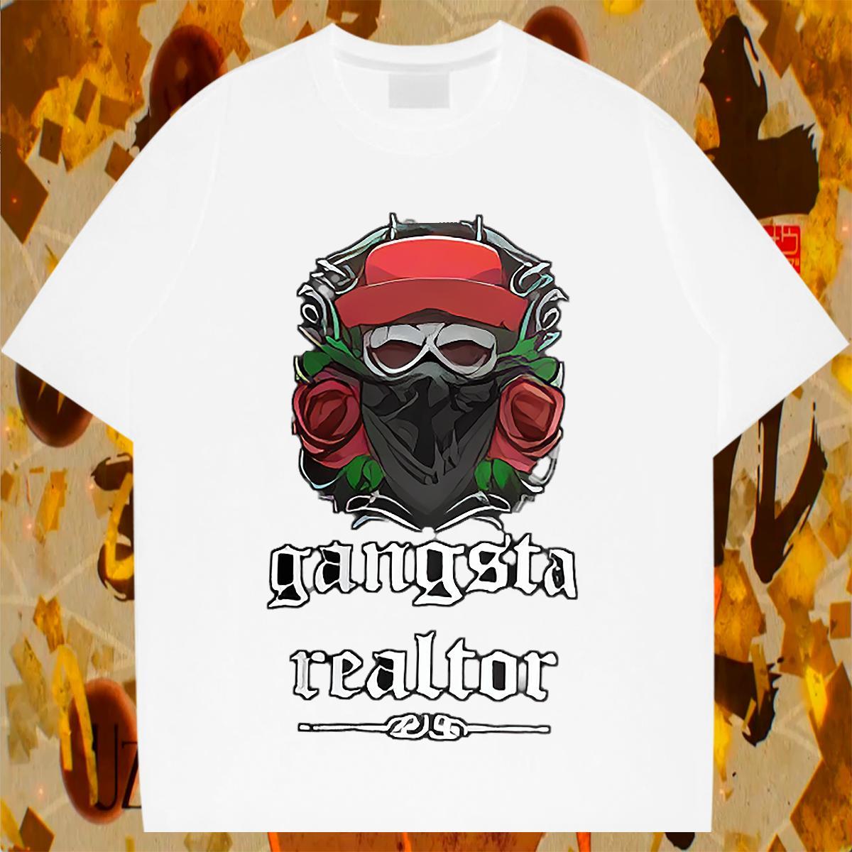 Popular Men Tshirts 230g Pure Cotton Daily Outfit flower Custom Print Plus Size Breathable Short Sleeve Classic Casual Man T Shirts Tops