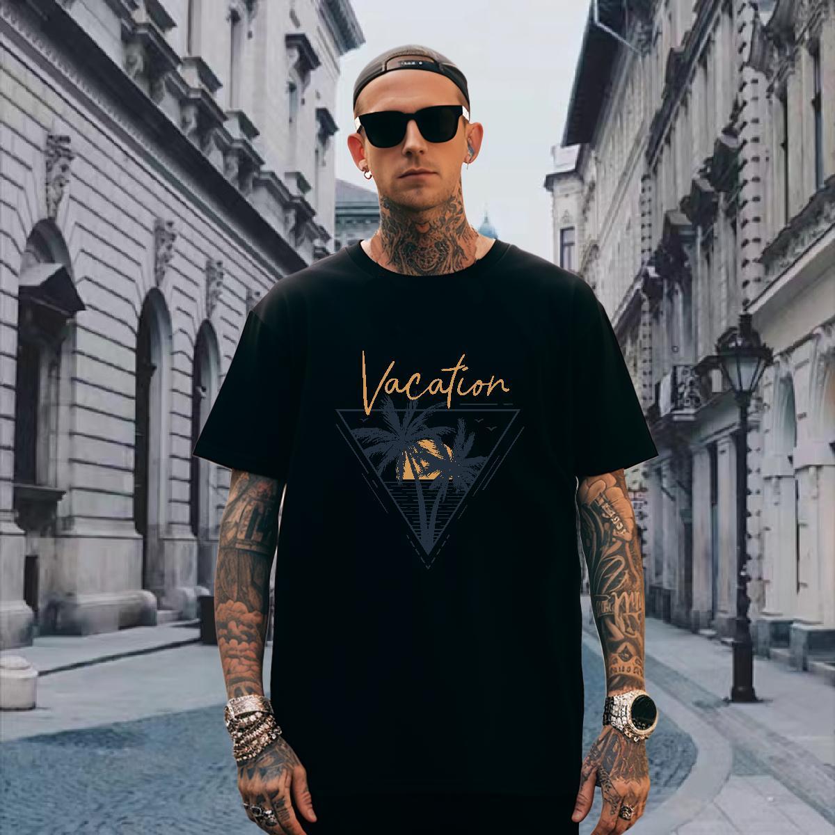 T-Shirts 230g Pure Cotton sea Sports Casual Breathable Soft Anime Tshirts Brand High Quality Clothes