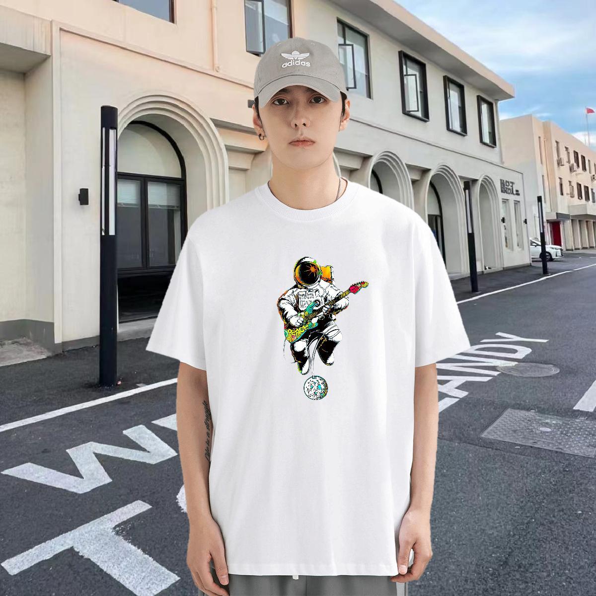 Brand Mens Tshirts 230g 100% Cotton Hip Hop Asian Size Pure Cotton New Arrival T Shirt For Man Tees