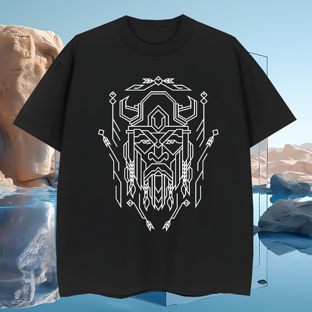 Men T Shirts 230g 100% Cotton Lines Spring Summer Breathable Crew Neck Oversized 4XL Men Tops Tees New Designer Cool Wear