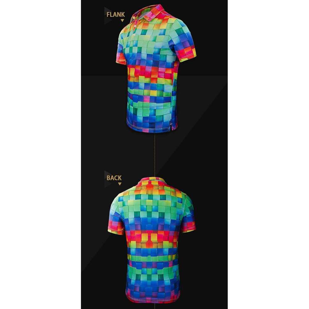Fashion Mens Polo shirt Classic Golf Polos Shirt Short Sleeve Fashion Animals Prints Striped T-shirt Polos shirts tshirt Casual tops summer clothes Sh