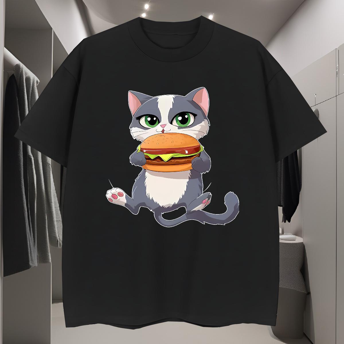 Men T Shirts 230g 100% Cotton Outdoor Pure Cotton Black Oversized Men Tees DIY Customized High Quality Clothings