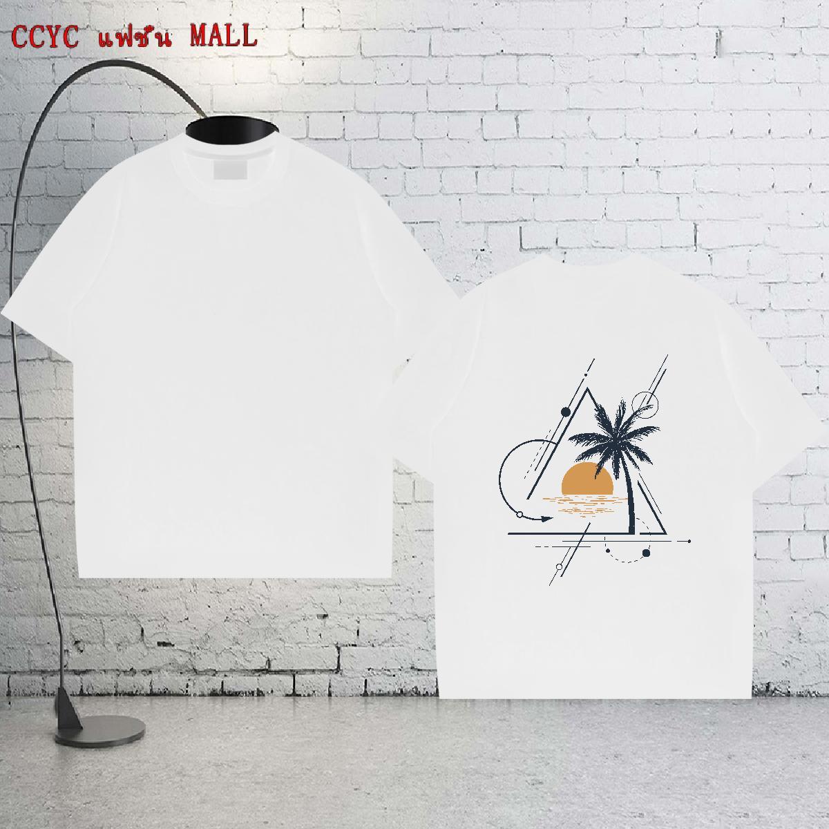 DIY T-Shirts for Men 230g 100% Cotton tree Casual Daily Wear Tees Shirts Short Sleeve Soft Free Shipping Men Tees Oversized 3XL 4XL
