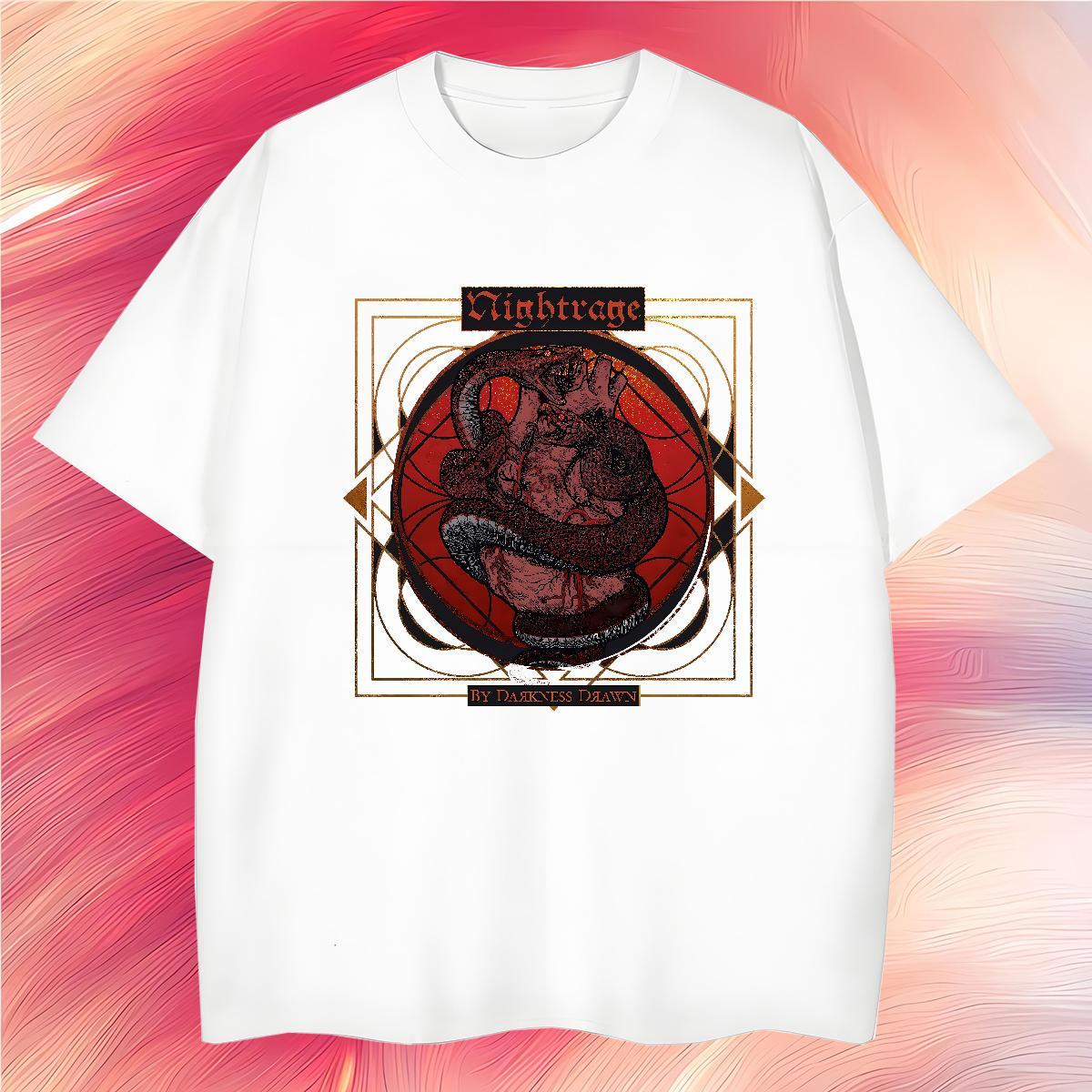 Mens T Shirts 230g 100% Cotton snake Sport Breathable Crew Neck Anime Print Men Clothes T-Shirt Fashion Design Designer Tops Shirt