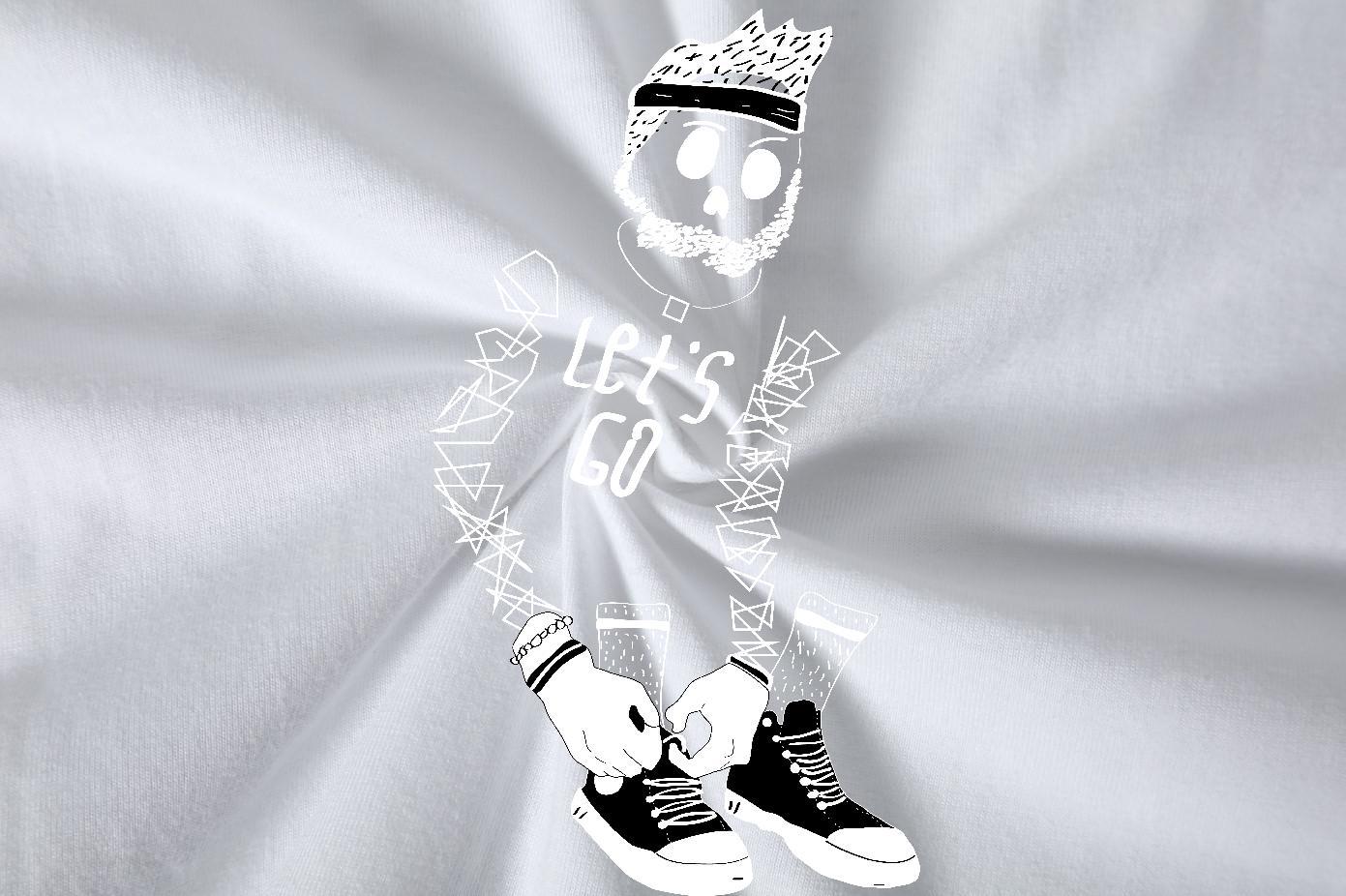 Wholesale Mens Tshirts 230g Pure Cotton Anime Printing Street ET Custom Printing Breathable Customized T-Shirts Top Tees