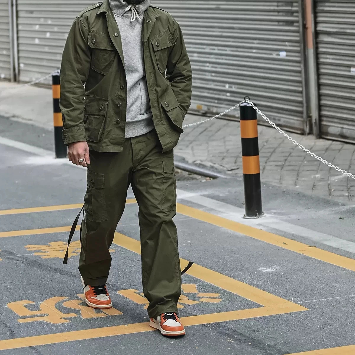 Non Stock 1963 TCU 1st Pattern Jungle Pants Cotton Military Mens Cargo Trousers 240806