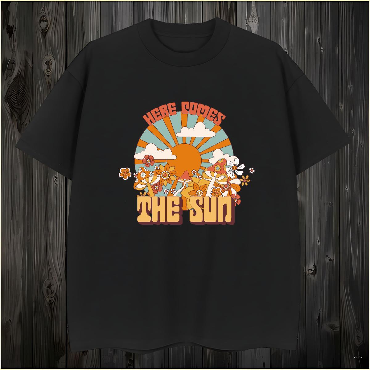 New Designer Men T Shirts 100% Cotton 230g mushroom Hip Hop Street Top Tees Round Neck Short Sleeve TOP Quality Mens Tshirts DIY Printed