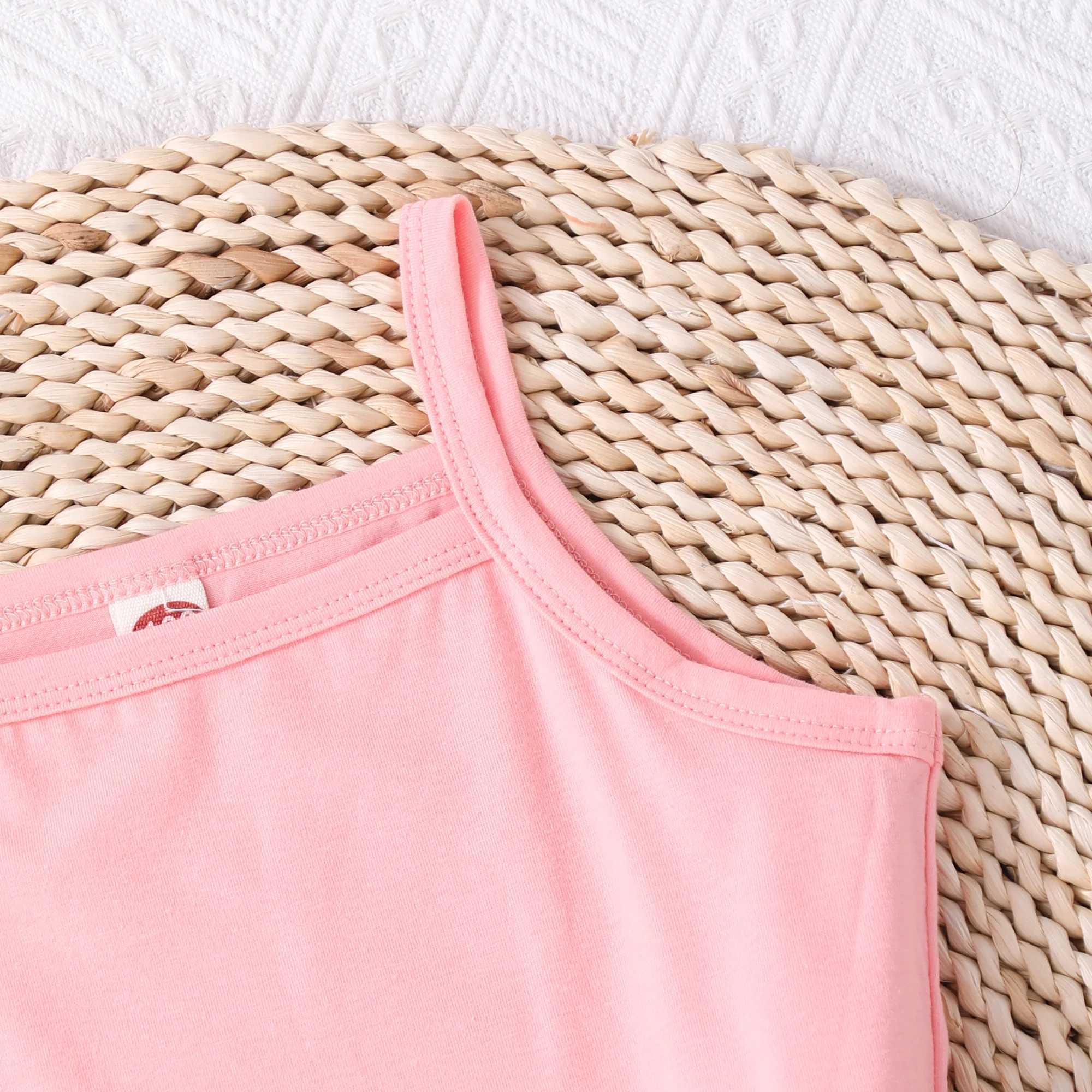 Solid color spaghetti strap skateboard dress - suitable for holidays and casual outdoor activities summerW240720