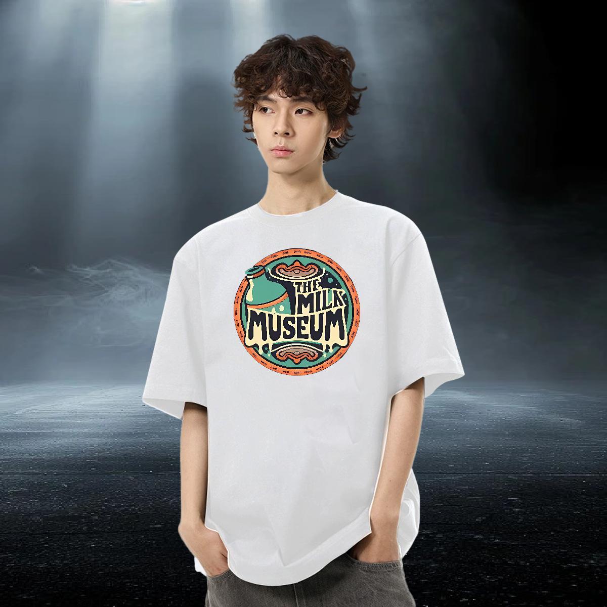 High Quality Men Tees 230g 100% Cotton Sports Casual letter Custom Anime Breathable Fashion Casual Man T Shirts Tops Tees