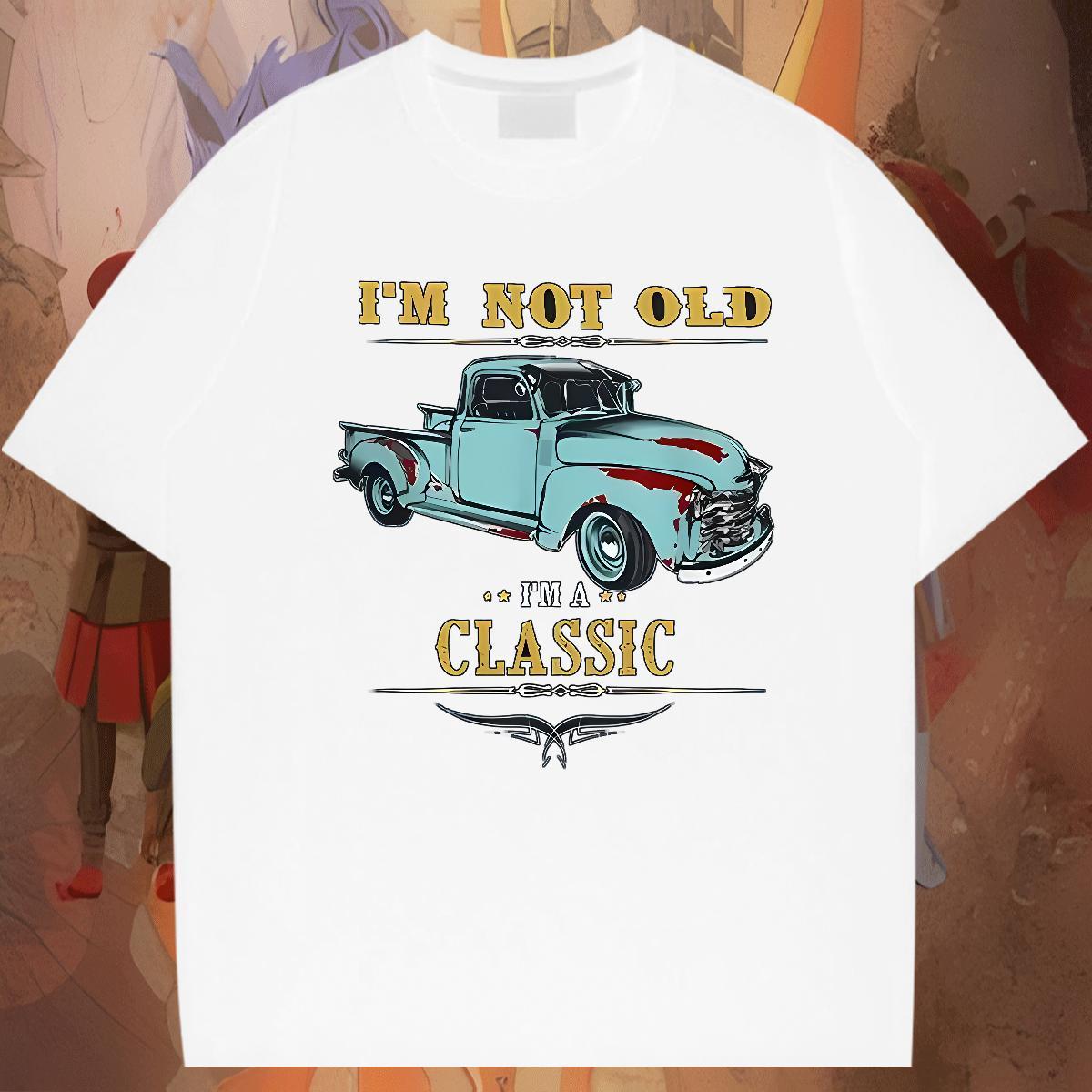 High Quality Men Tops Tees 230g Pure Cotton Street Casual car Custom Big Size Short Sleeve O-Neck Fashion Designer Mens T Shirts Tees Shirts