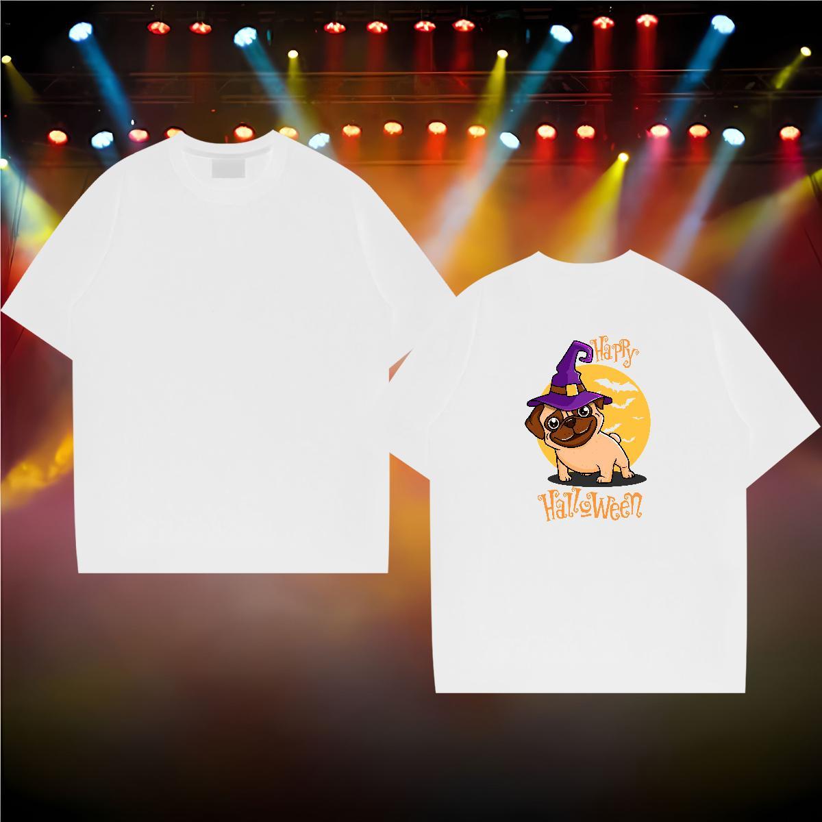 2024 Summer T shirt 230g Cotton High Street Hip Hop Wear Breathable Crew Neck High Quality Tshirt for Man Woman Custom Big Size