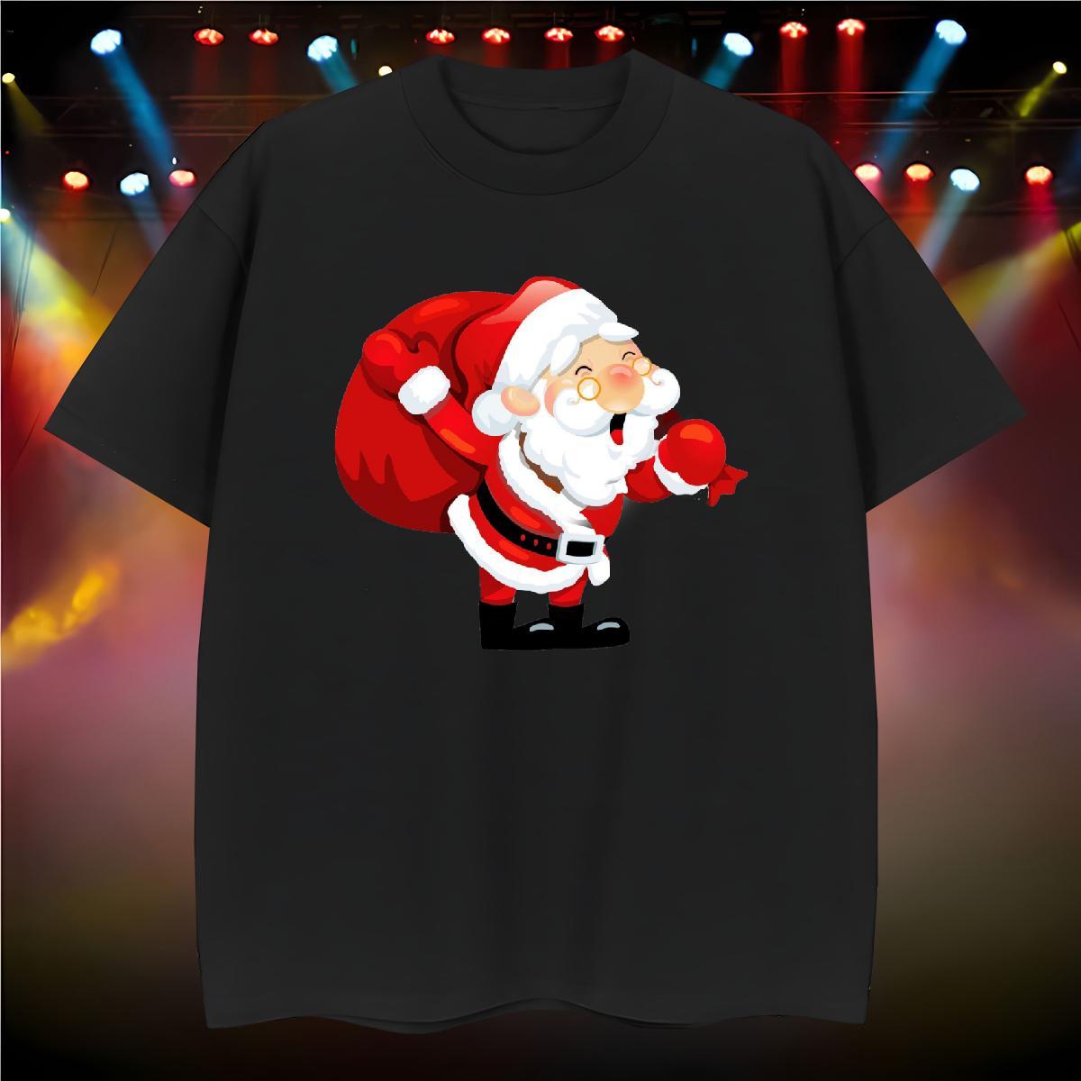 2024 DIY T-Shirts 230g Pure Cotton Hip Hop Street Wear O Neck Short Sleeves Soft Men Tshirts Custom Print Oversized