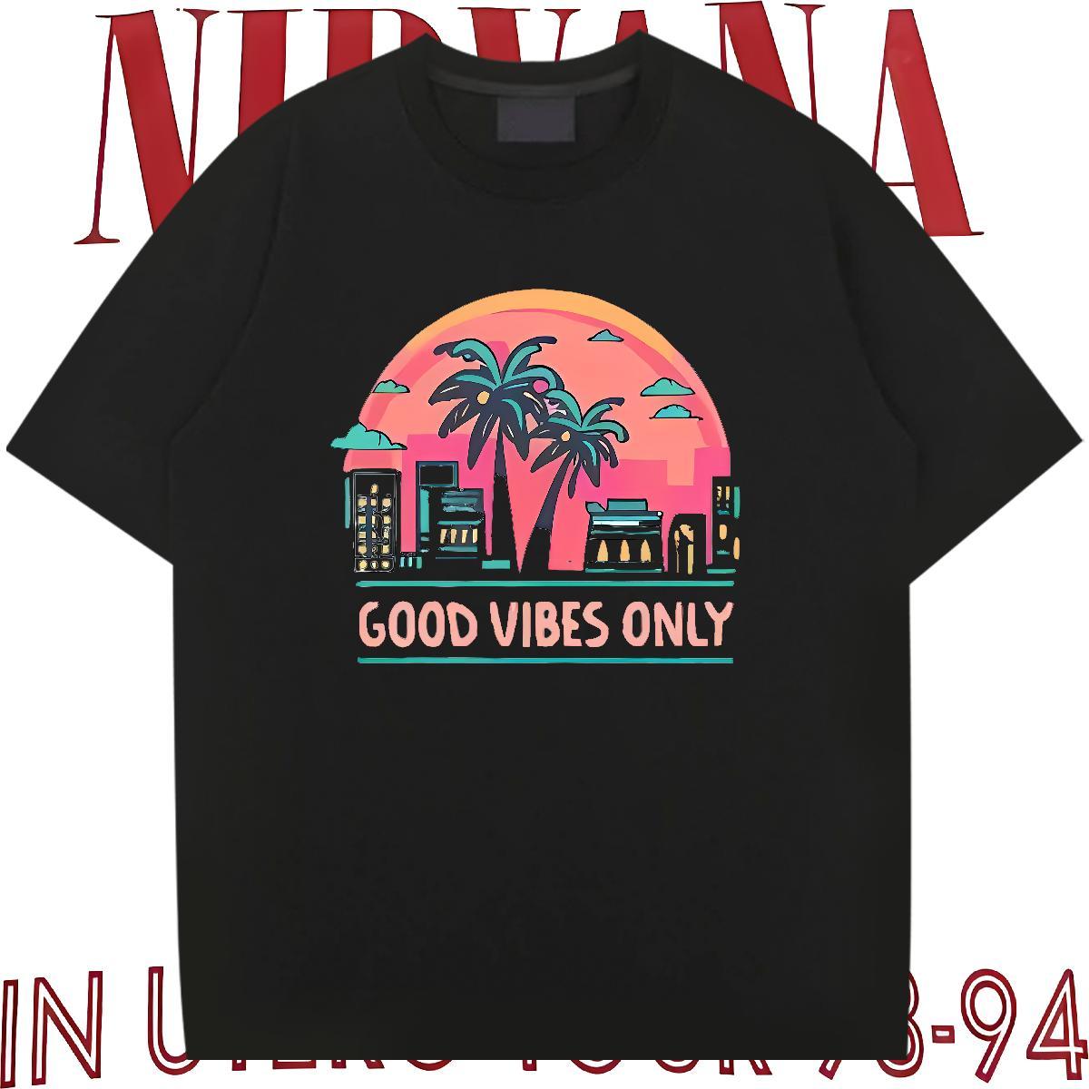 Fashion New T shirt 230g 100% Cotton tree Daily Outfit Tshirts Short Sleeve O-Neck TOP Quality Men Tshirts Custom Print Plus Size