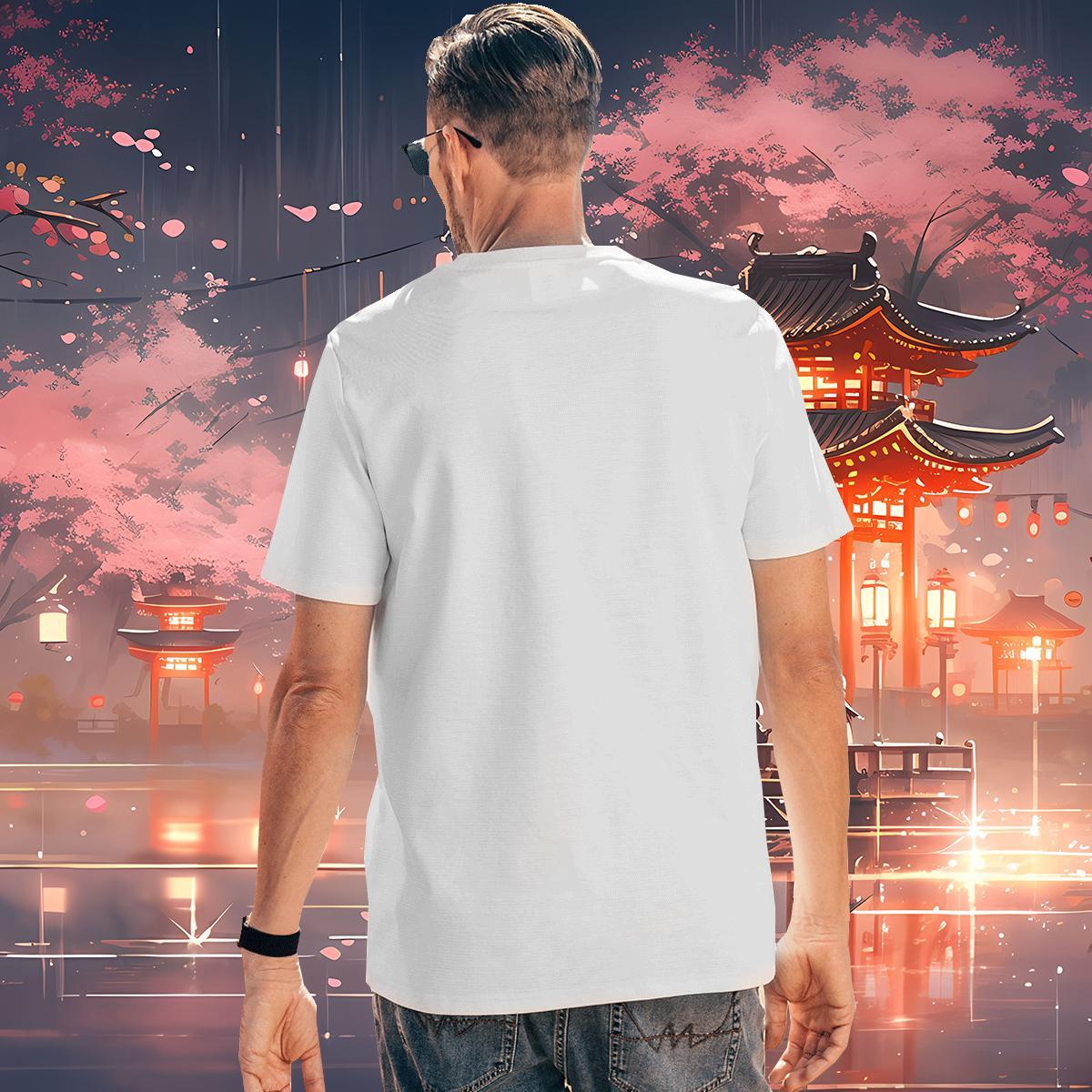 Loose T shirt Butterfly Breathable Soft Spring Summer Anime Print 230g Pure Cotton Couples T Shirts Fashion Designer Top Tees