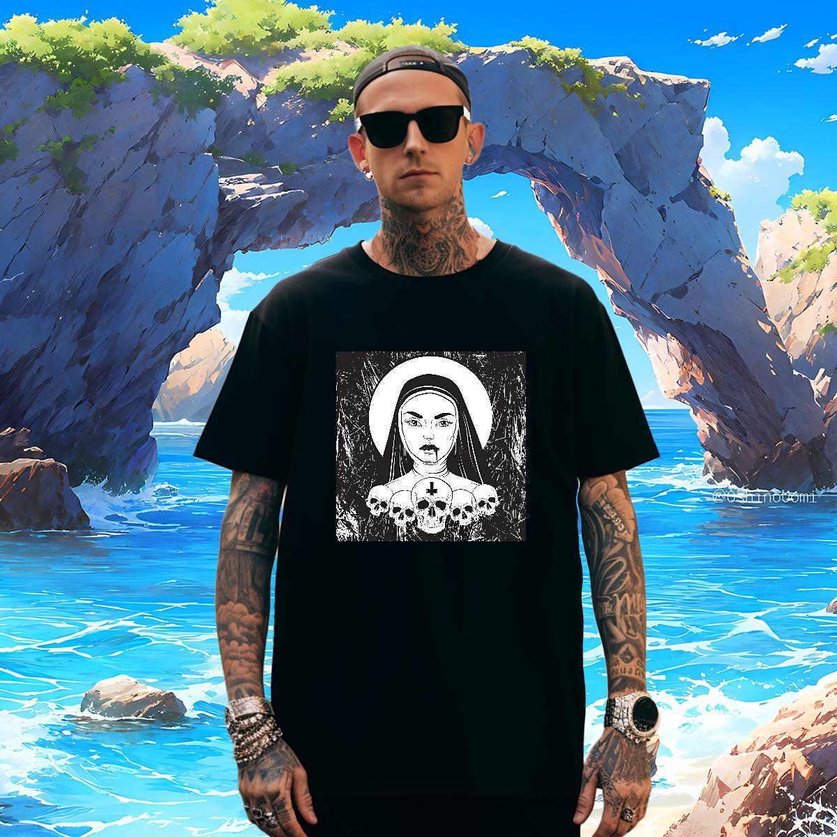 T Shirts Men 100% Cotton 230g nun Casual Daily Wear Breathable Short Sleeve Plus Size Custom Men Tops Tees Fashion Loose Fit Tees Shirts