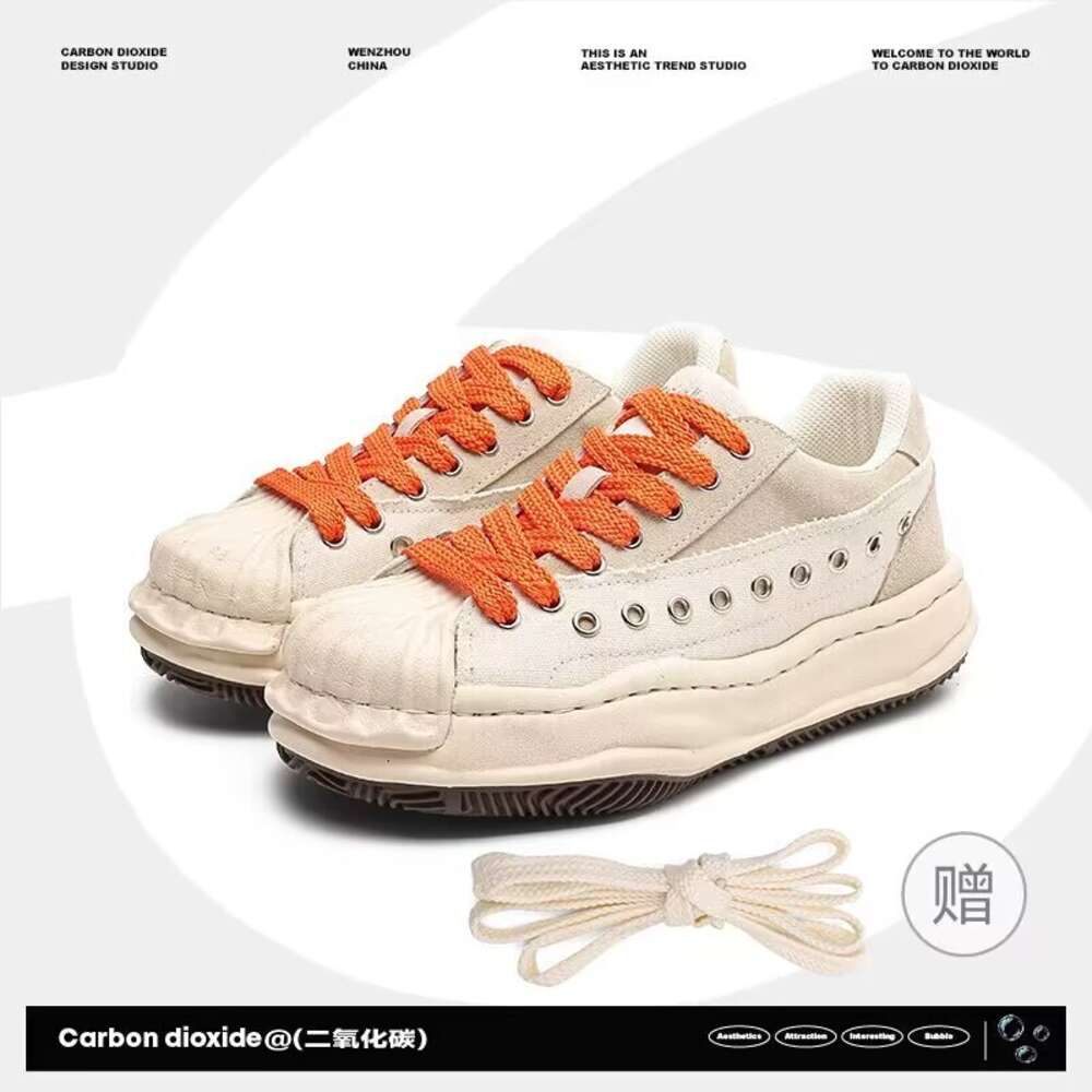 Sanyuan Kangyu Shell Head Dissolved 2024 New Men's and Women's Couple Style Korean Edition Sports Thick soled Height increasing Board Shoes