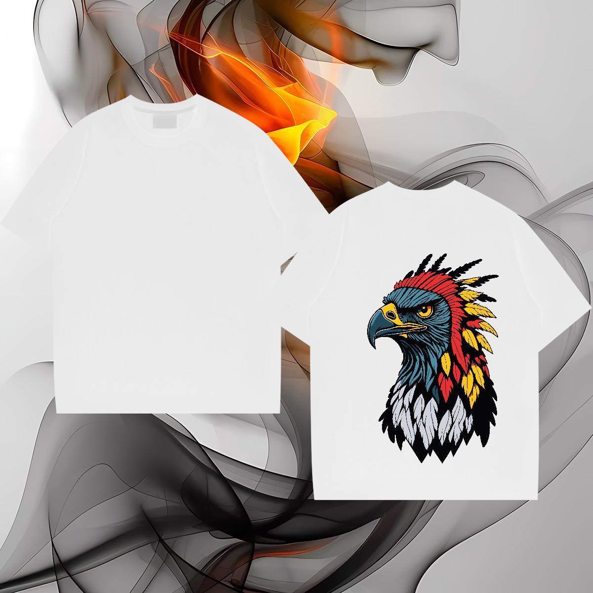 Fashion Designer Man T Shirts 230g Pure Cotton chicken Sport Tops Tees Breathable Crew Neck Brand Tshirt for Man Woman Custom Printed
