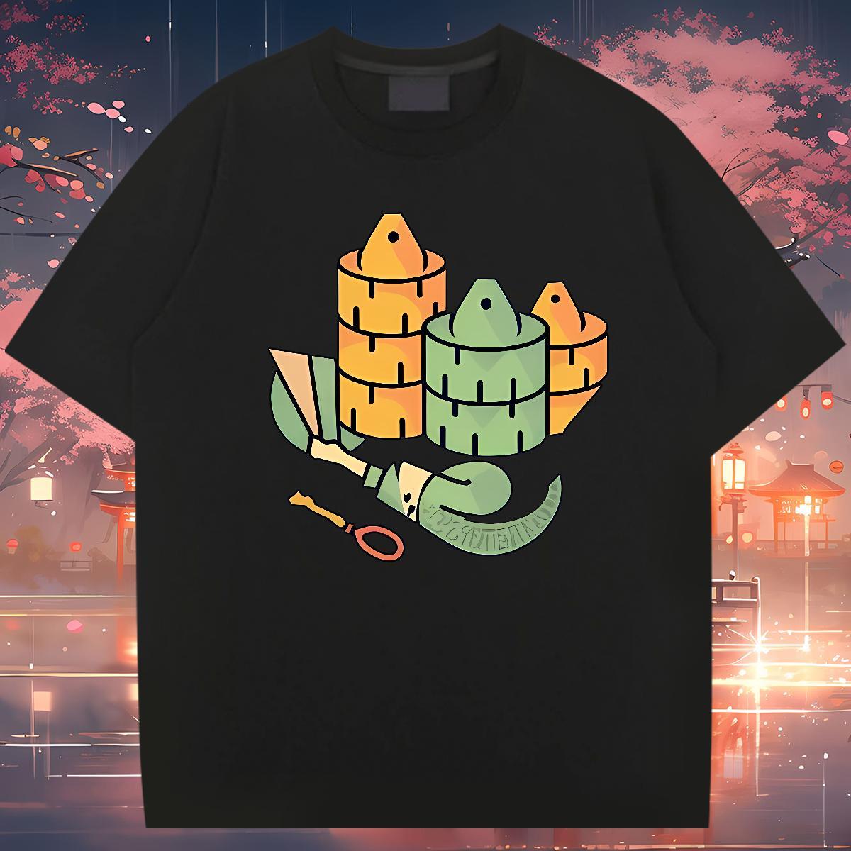 Man T Shirts 230g 100% Cotton Painting Beach Round Neck Short Sleeve Skull Men Tshirts Fashion Designer Loose Wear