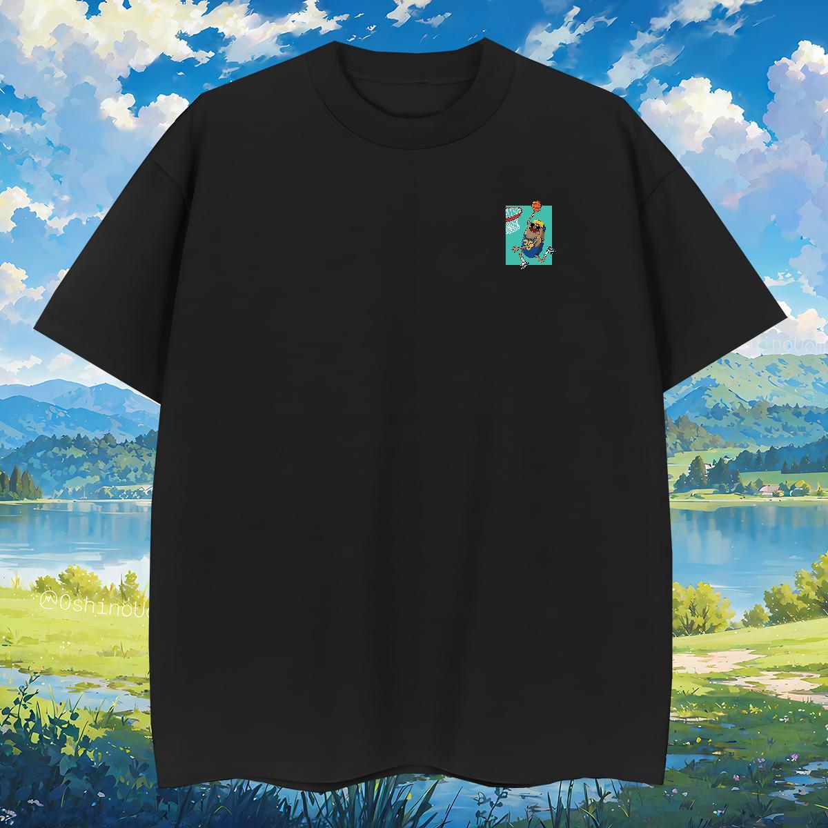 T Shirt For Man 230g 100% Cotton USA Daily Outfit Breathable Crew Neck Anime Men Clothes T-Shirt Classic Casual Unisex Top Tees