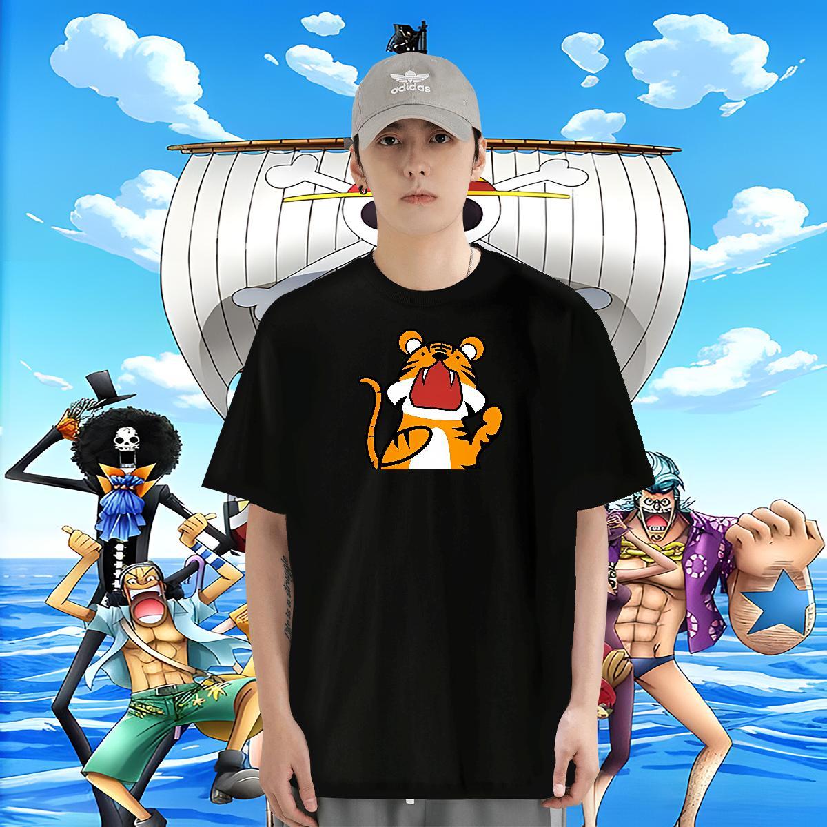 Soft Men Clothes T-Shirt 230g 100% Cotton Spring Summer Custom Cartoon Breathable Short Sleeve Casual New Man T Shirts Wear