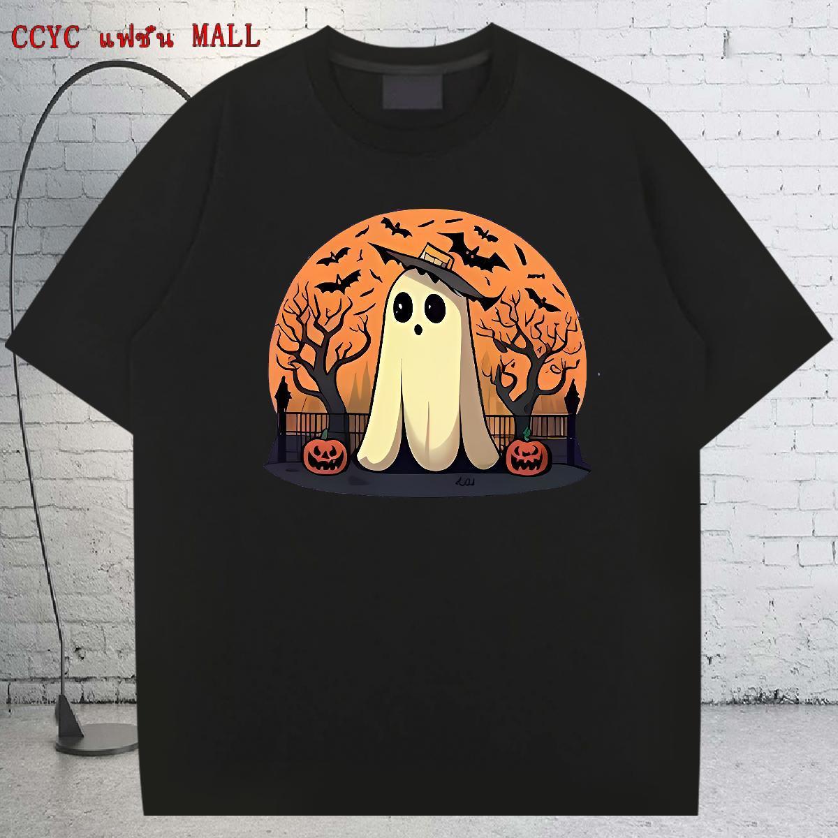 Classic T-Shirts 100% Cotton 230g monster Casual Clothes Breathable Crew Neck Brand Tshirts Custom Print Oversized