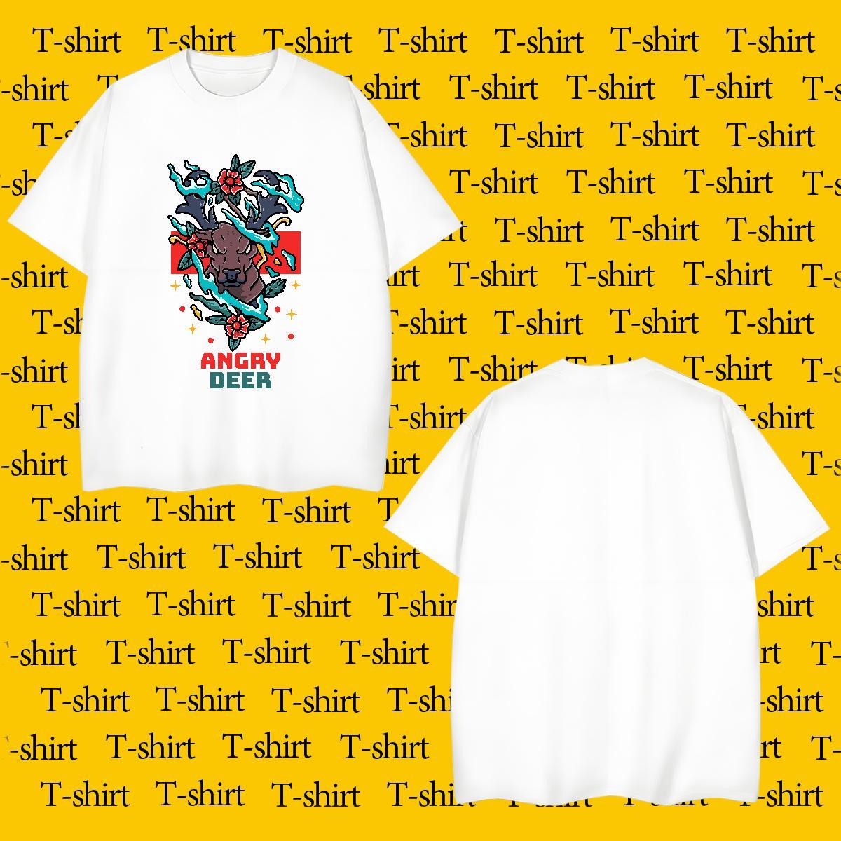 Custom T-Shirts for Men 230g Cotton Sports Casual Clothings Breathable Short Sleeve Wholesale Men Tees Oversized 4XL