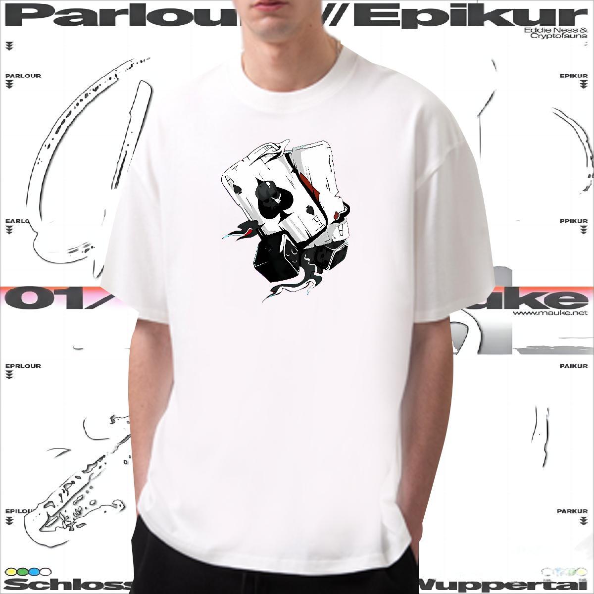 Men T Shirts 230g 100% Cotton painting Casual Beach Short Sleeve Soft Custom Printing Men Tops Tees 2024 Brand Tees Shirts