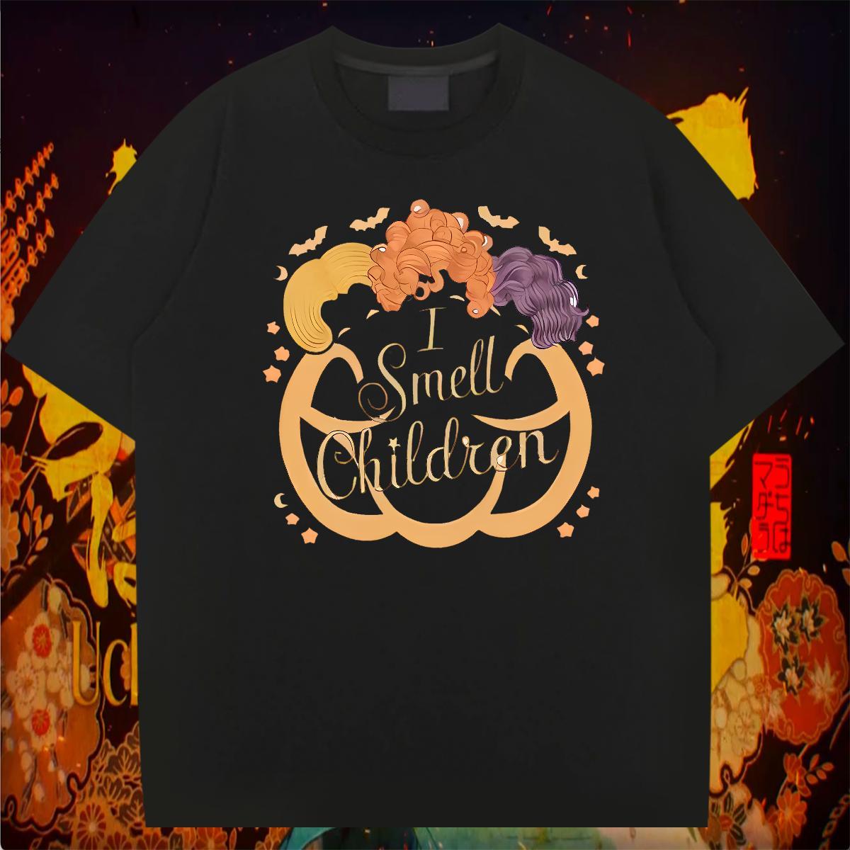 2024 DIY T Shirt For Man 100% Cotton 230g halloween High Street Hip Hop Tops Shirt Short Sleeve Soft Cool Design Couples T Shirts Anime