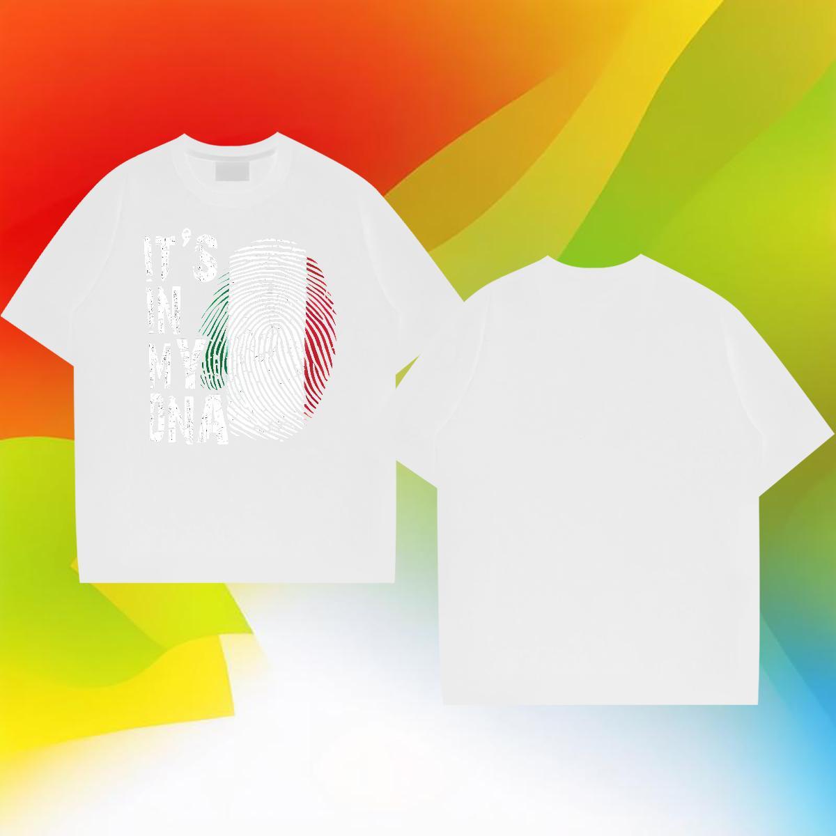 Brand Tshirt for Man Woman 230g 100% Cotton Casual letter Custom Anime Crew Neck Breathable New Arrival Mens T Shirts Tshirts