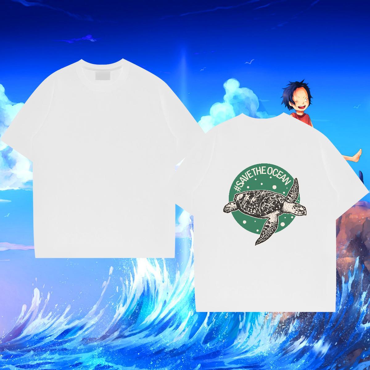 Classic Casual Mens T Shirts 100% Cotton 230g tortoise Home Outdoor Clothings Breathable Crew Neck Brand Men Tshirts Custom Big Size