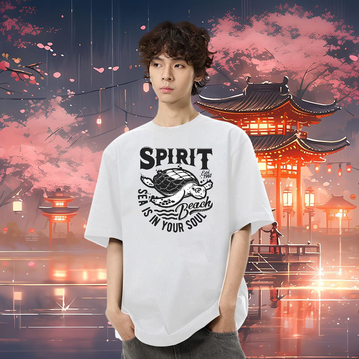 Designer Fashion T Shirt For Man 230g Cotton High Street Hip Hop Tees Shirts Breathable Cool Design Men Clothes T-Shirt Oversized 4XL
