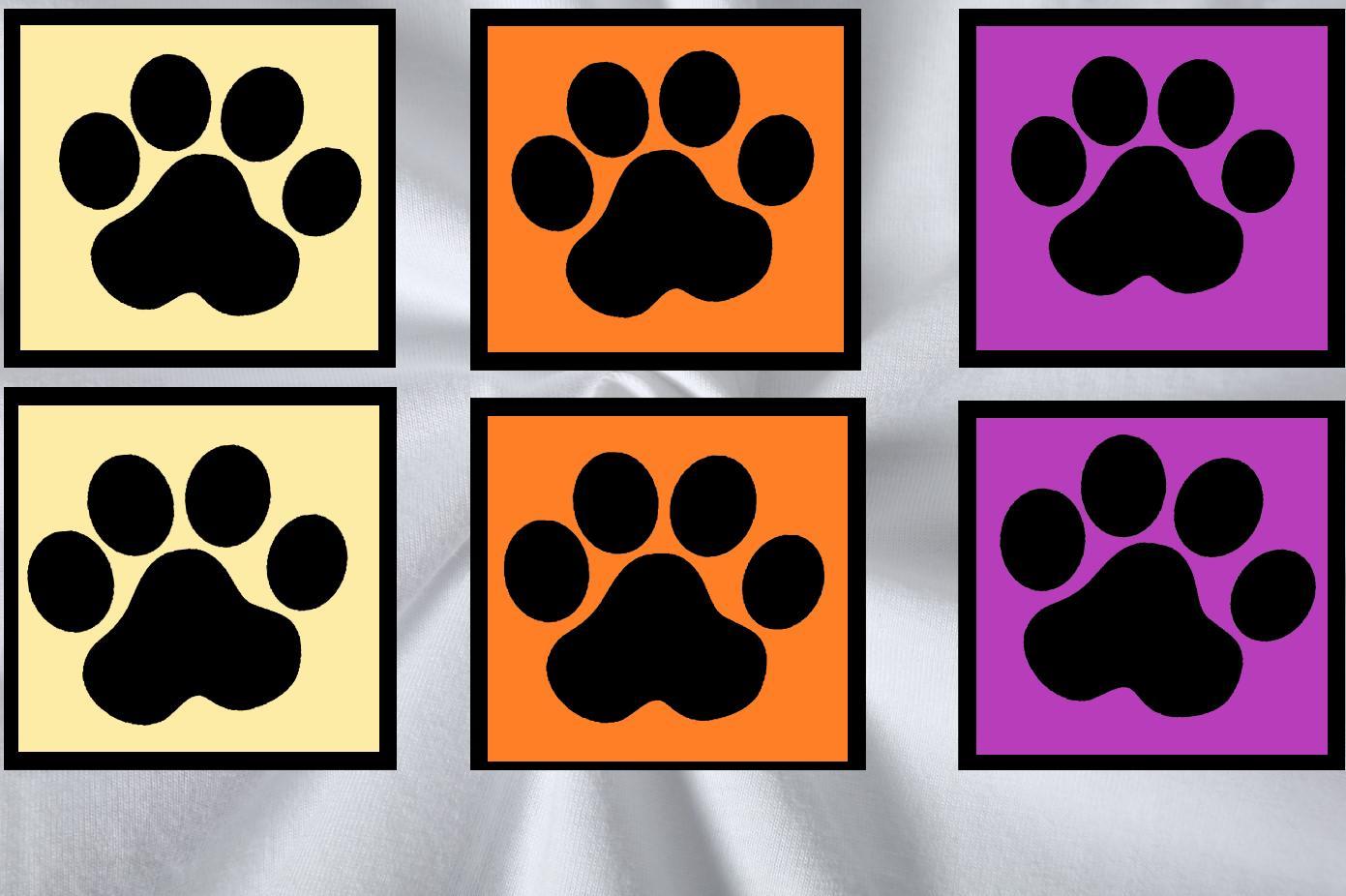 Classic T-Shirts 100% Cotton 230g dog's paw Sport Tshirts O-Neck Short Sleeve Loose Fit Couples T Shirts Customized Print