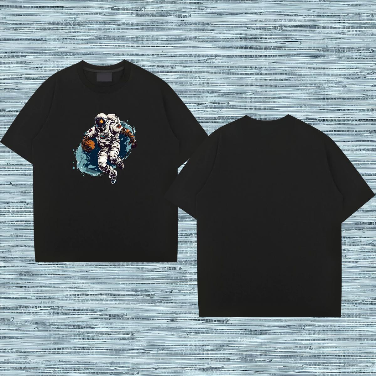 Man T Shirts 230g Cotton universe Street Casual Breathable Custom Print Plus Size Men Tees Designer Fashion Brand Tees Shirts