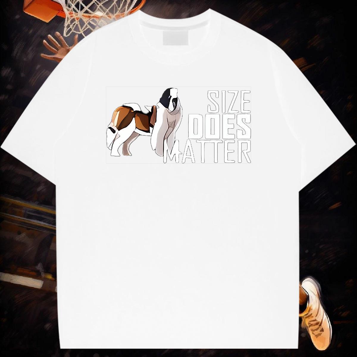 Fashion Designer Man T Shirts 230g Pure Cotton dog Daily Outfit Polos O Neck Short Sleeves TOP Quality Men Tshirts Custom Cartoon