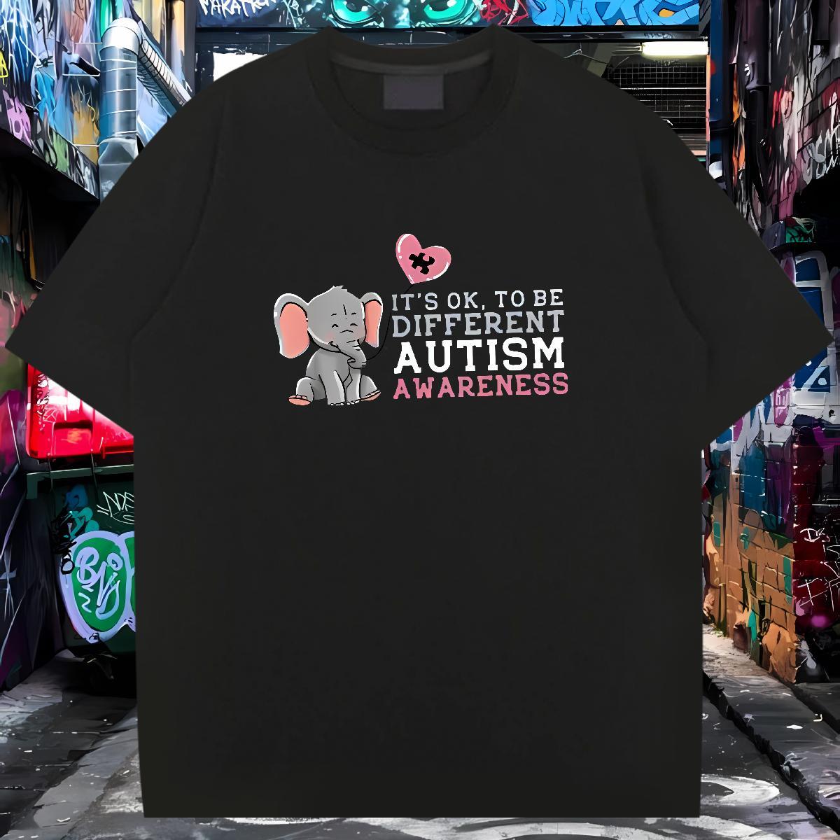 Casual New T-Shirts 100% Cotton 230g Elephant Spring Summer Tops Shirt Breathable Short Sleeve Popular Couples T Shirts Custom Print Plus Size