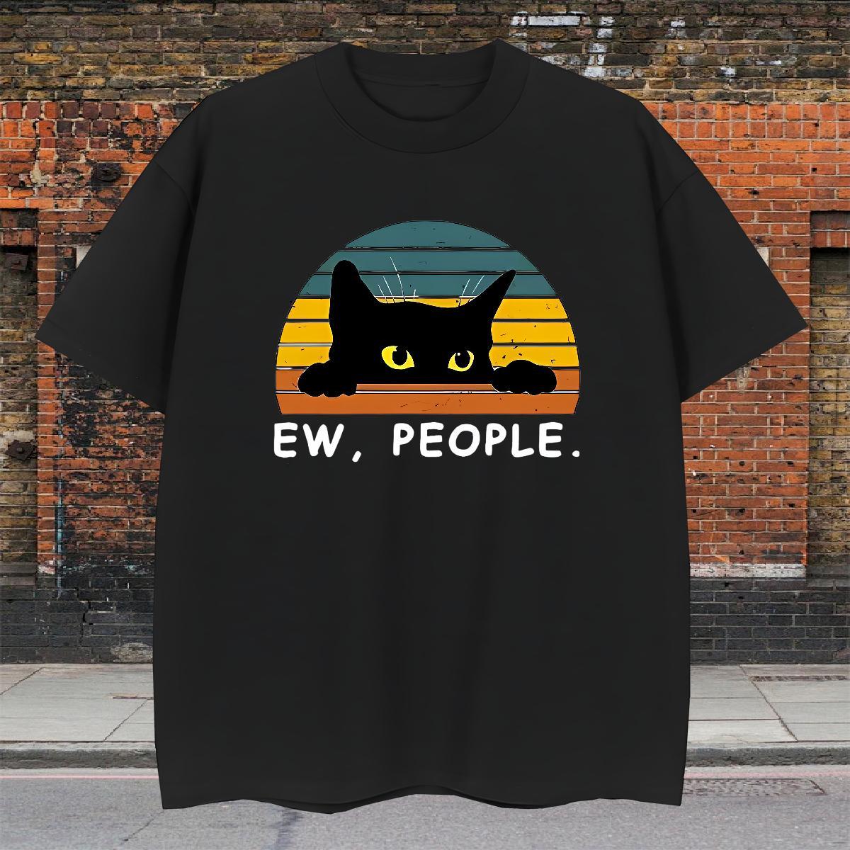 Brand Men Clothes T-Shirt 100% Cotton 230g Casual Beach cat Customized Breathable Soft Free Shipping T Shirt For Man Polos