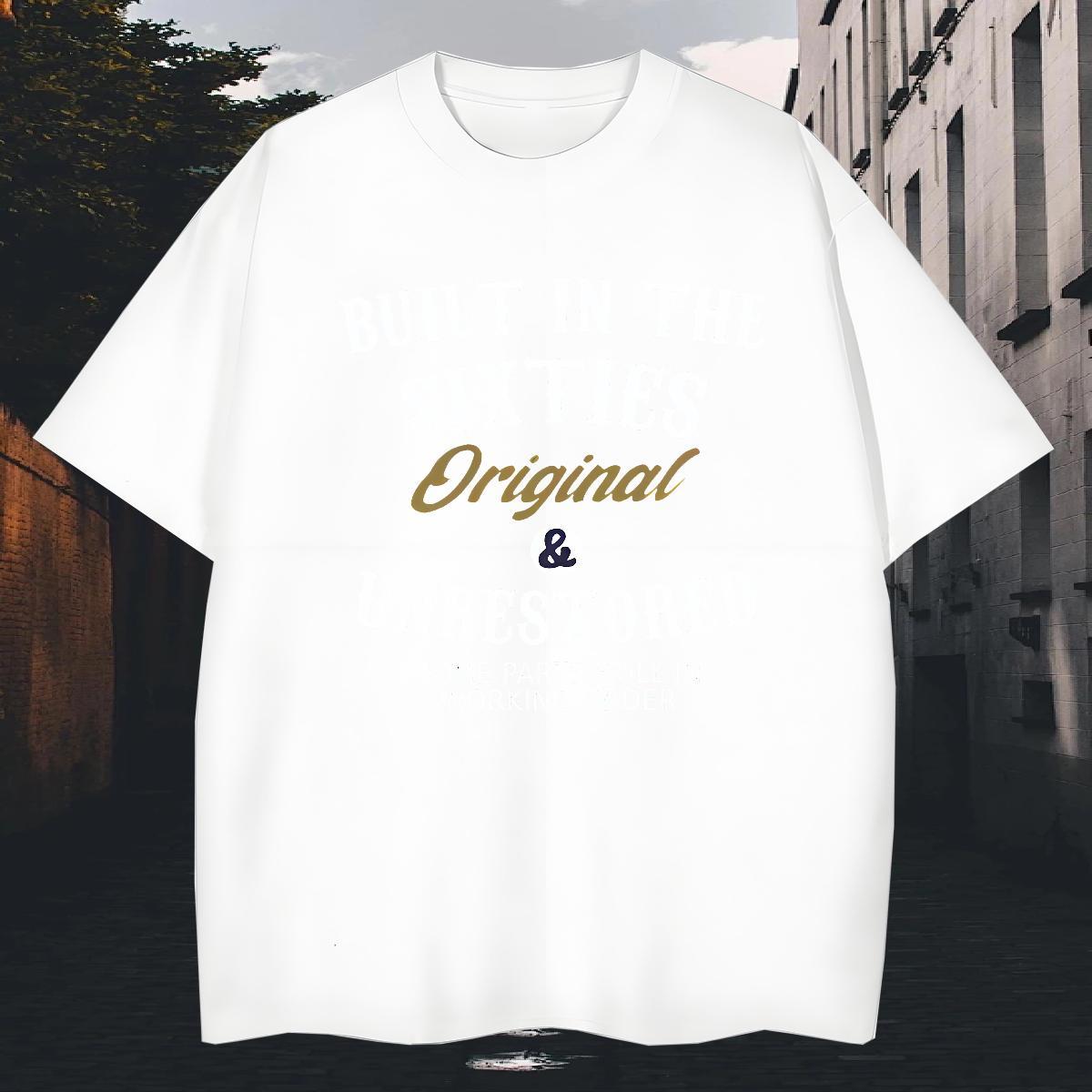 Soft Tshirt for Man Woman 230g 100% Cotton Street Casual letter Black White Short Sleeve O-Neck Brand Men T Shirts Tshirts