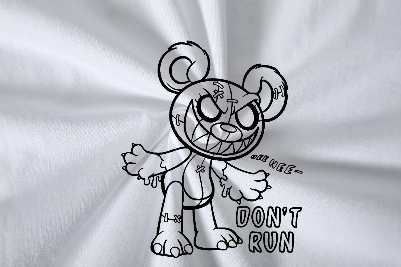 New Arrival T-Shirts for Men 230g Cotton bear Summer Casual Tops Shirt Breathable Short Sleeve Loose Couples T Shirts DIY